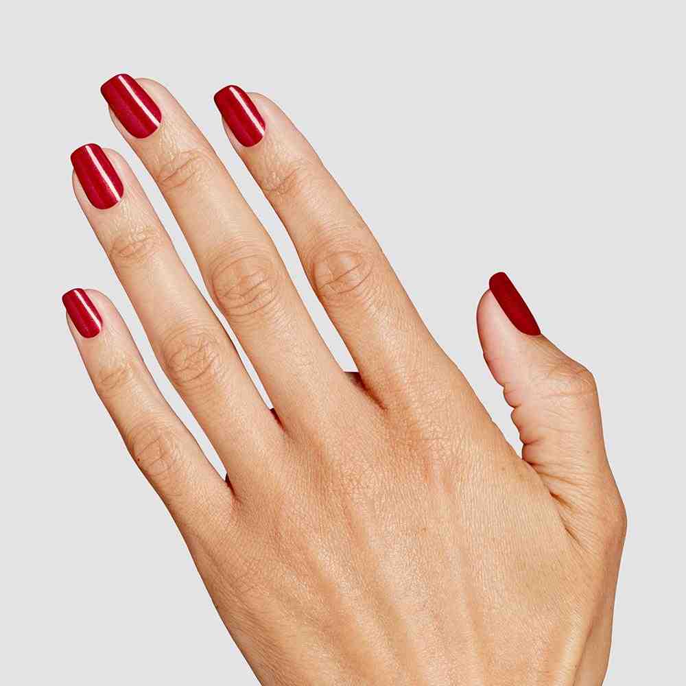 RapiDry Quick-Dry Nail Polish • Red-y in Snow Time