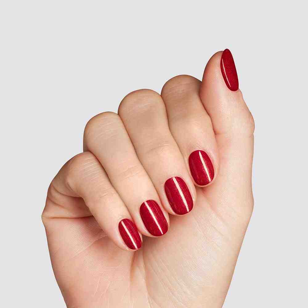 RapiDry Quick-Dry Nail Polish • Red-y in Snow Time