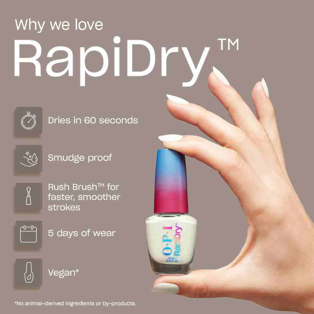 RapiDry Quick-Dry Nail Polish • Love at Frost Sight