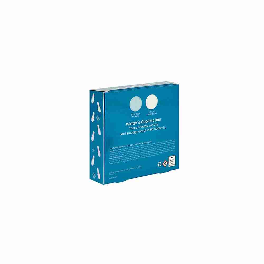 RapiDry Quick-Dry Nail Polish  • Love at Frost Sight & Baby Blue Me Away Duo Pack