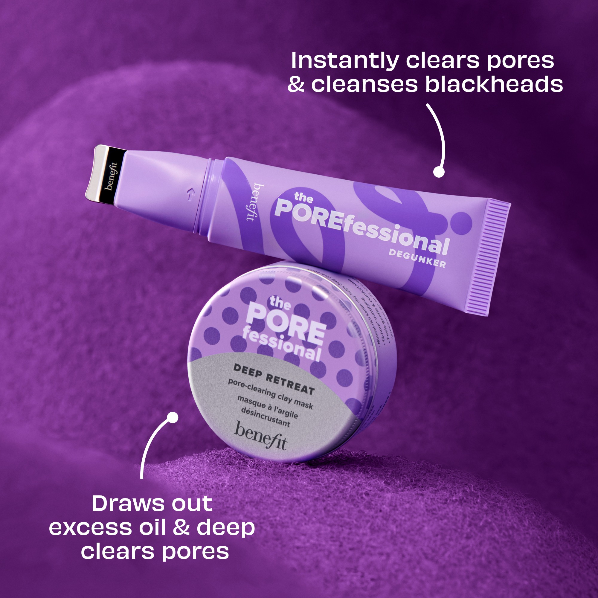 The POREfessional Dengunker 2-in-1 Blackhead & Pore Cleansing Mask and Tool • 22ml