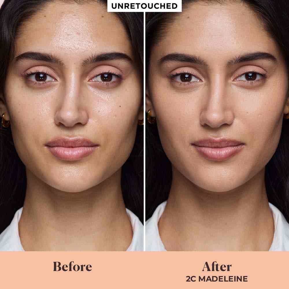 Real Flawless Feather Matte Powder Foundation • 2C Madeleine