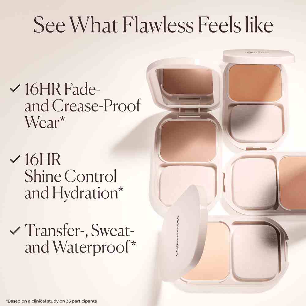 Real Flawless Feather Matte Powder Foundation • 3W Butterscoth