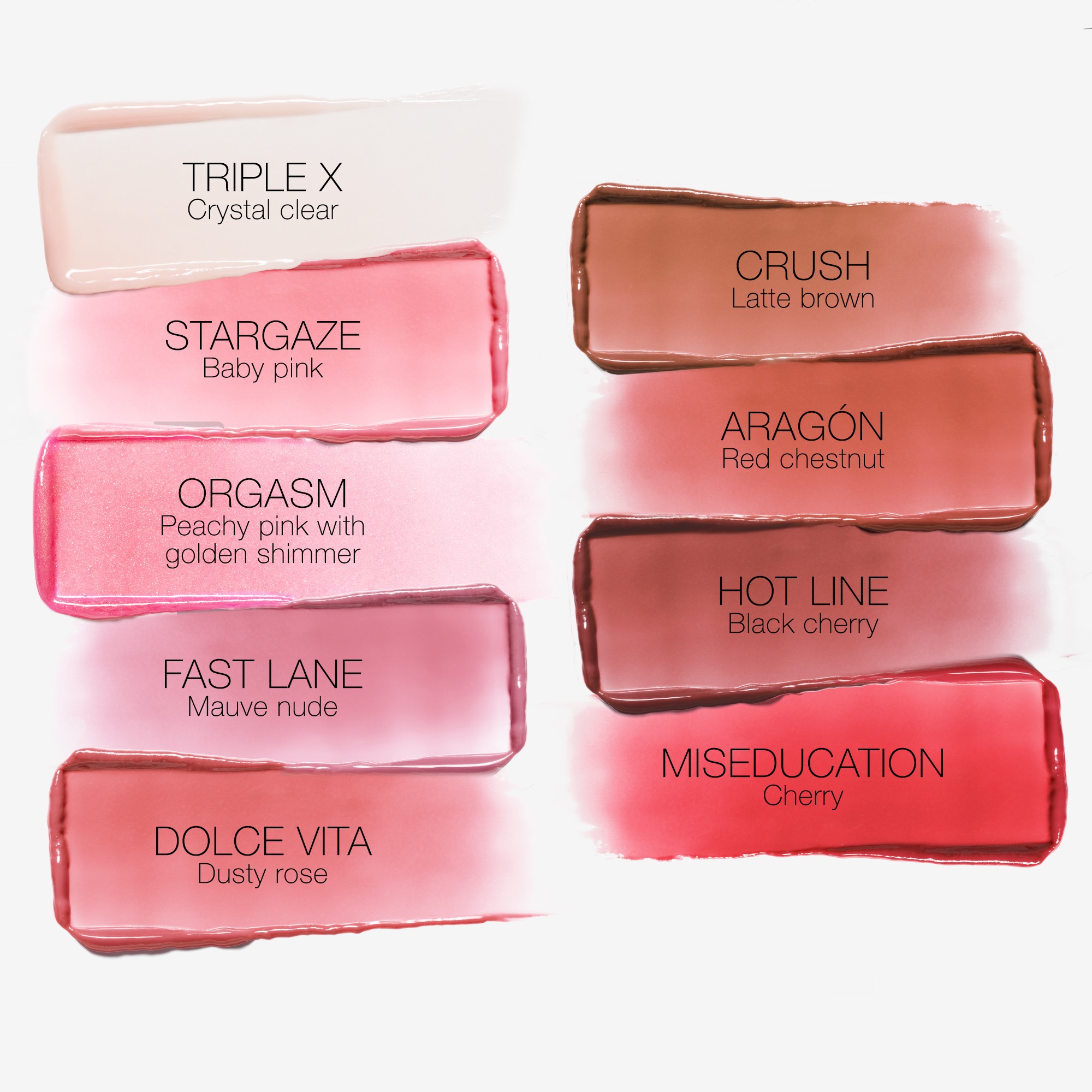 New Afterglow Lip Balm • Triple X