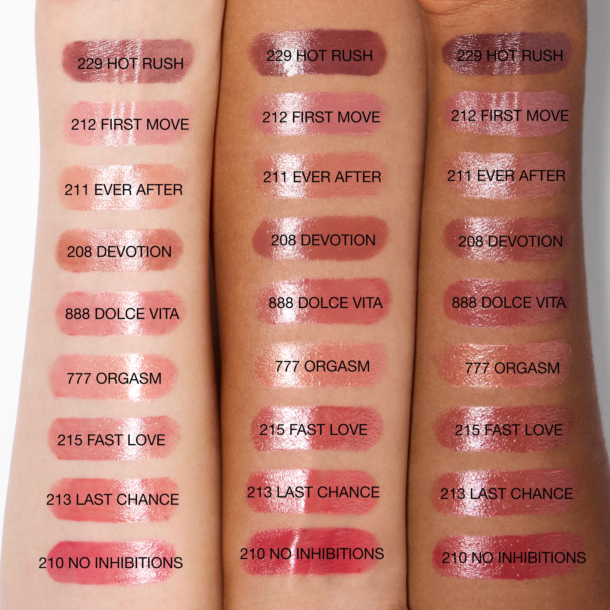 Afterglow Sensual Shine Lipstick • Hot Rush