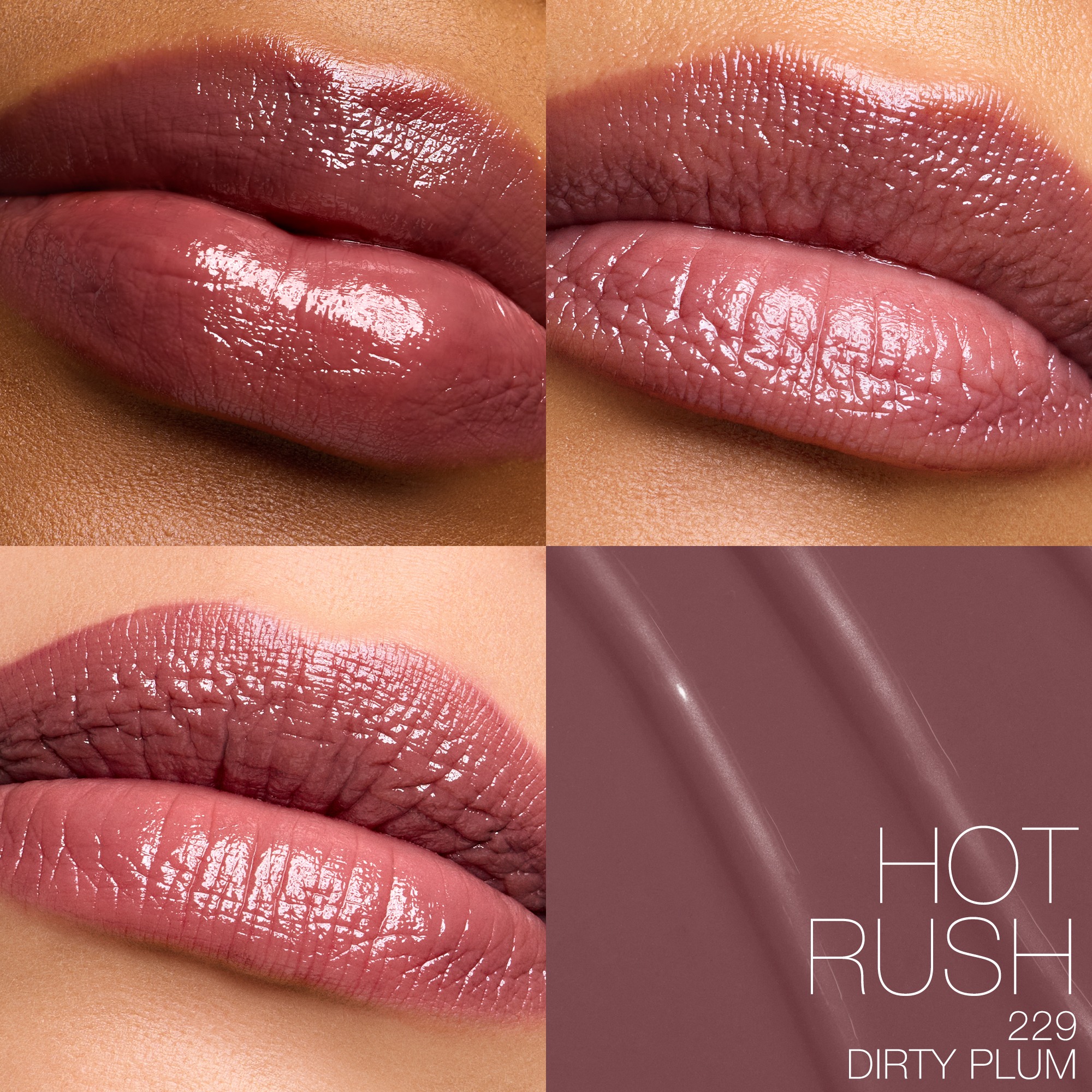 Afterglow Sensual Shine Lipstick • Hot Rush