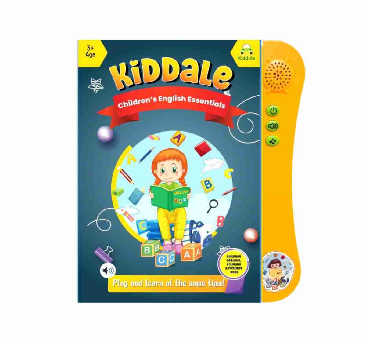 Kiddale English Learning Musical Sound Book for Kids Education, Multicolor, 3 to 7 Years