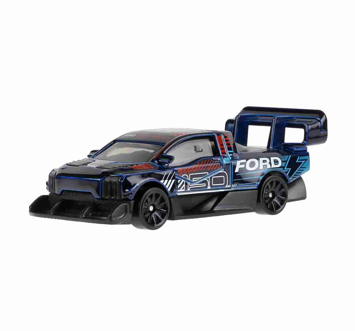 Hot Wheels 1:64 Diecast Ford F150 Lightning Supertruck Car for