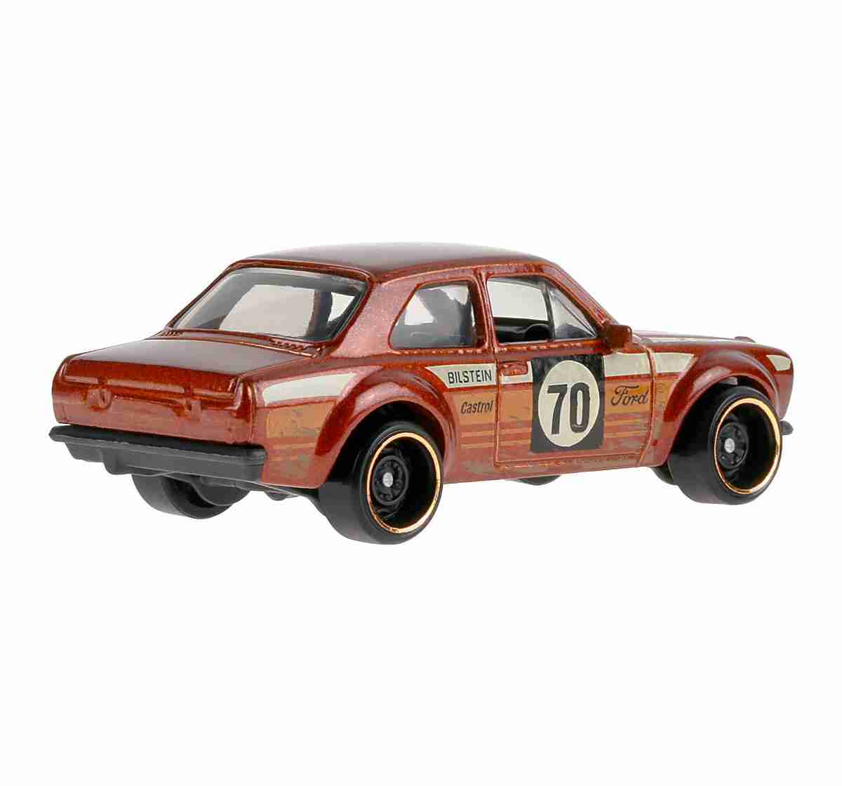 Hot Wheels 1:64 Diecast '70 Ford Escort Rs1600 Car for Kids 3Y+