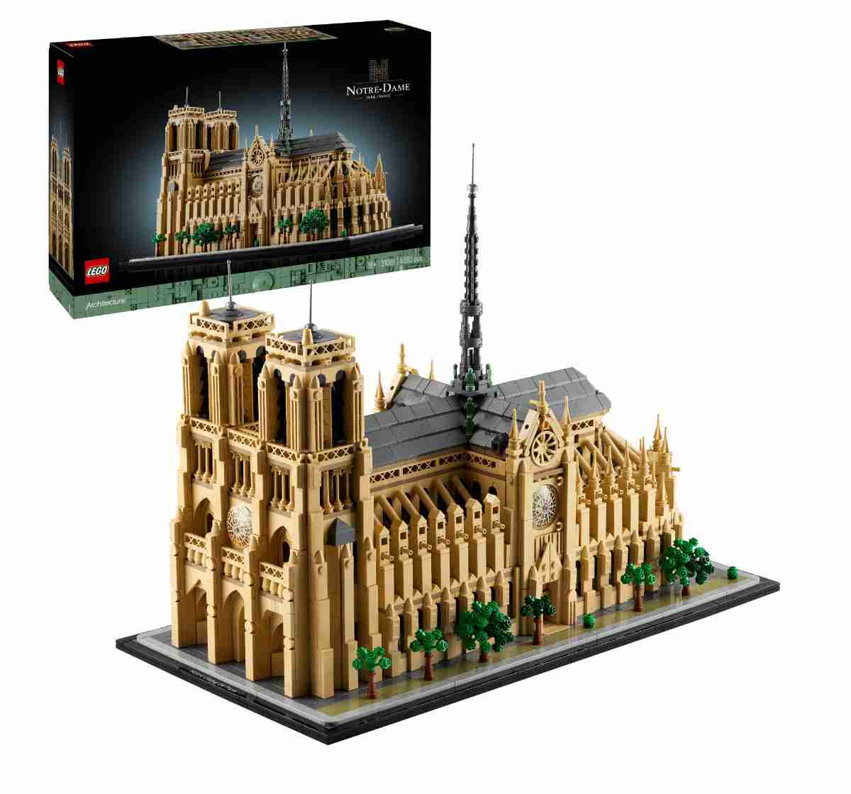 LEGO 21061 Notre-Dame de Paris Set - Building Blocks for Adult 18Y+