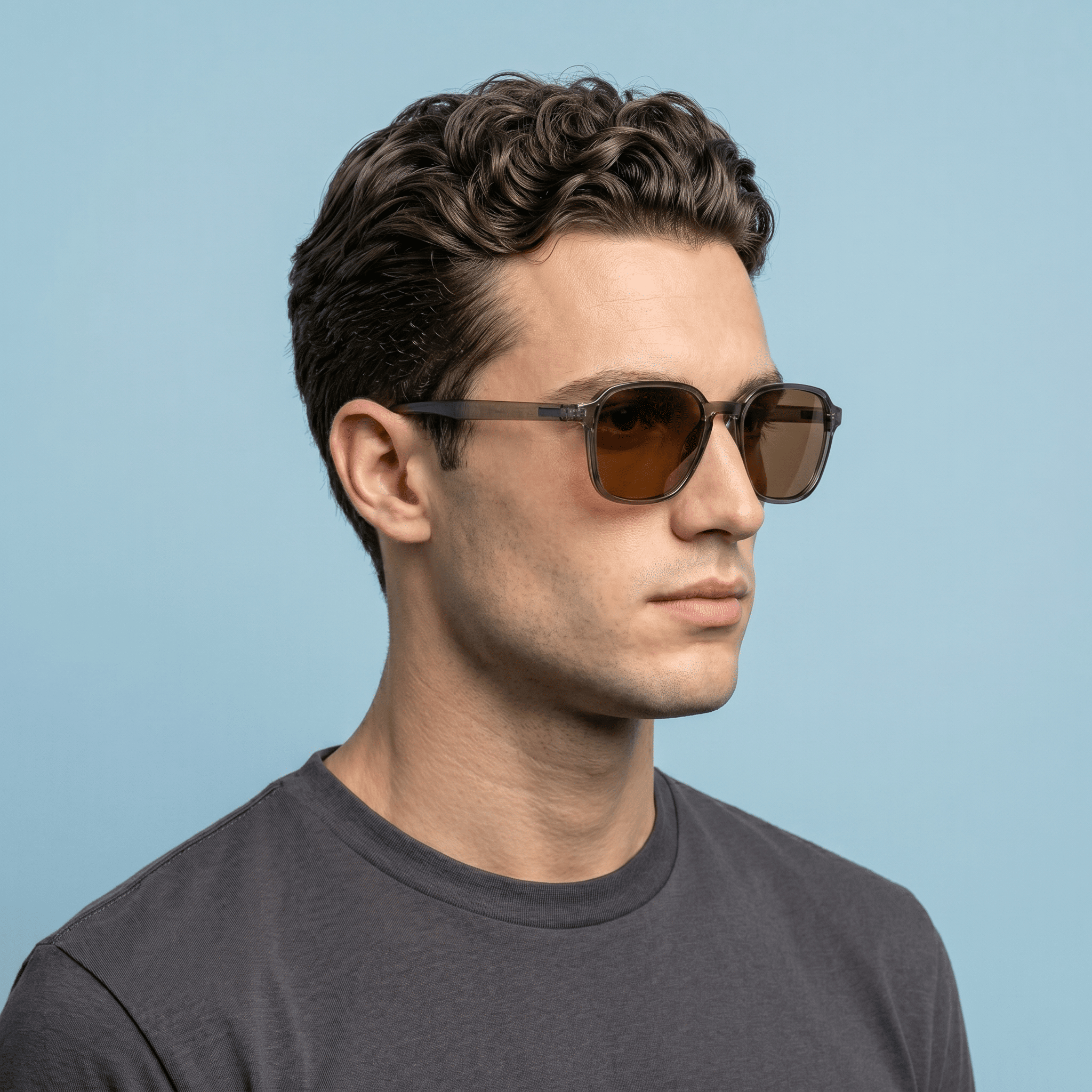 Olive Square Sunglasses for Men