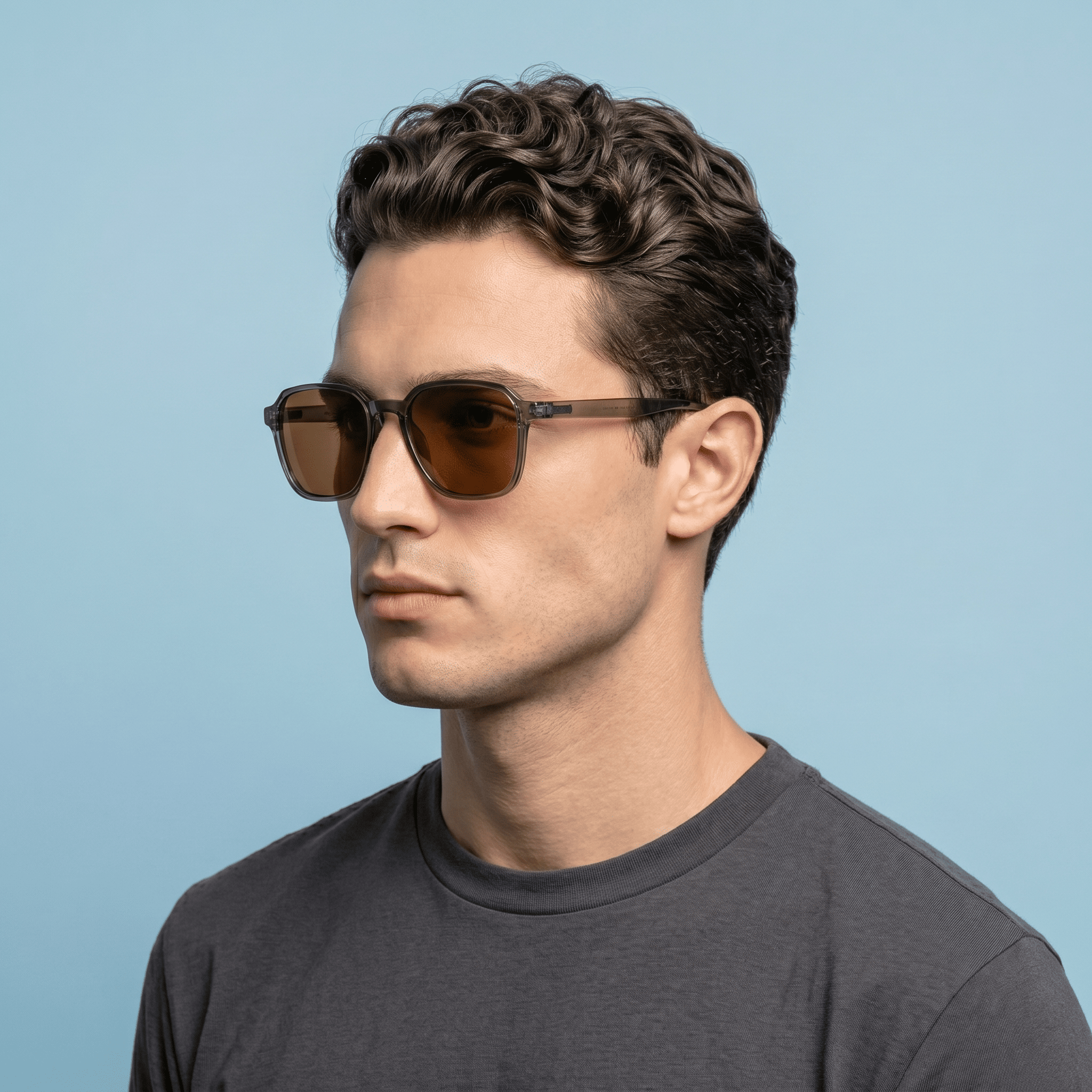Olive Square Sunglasses for Men