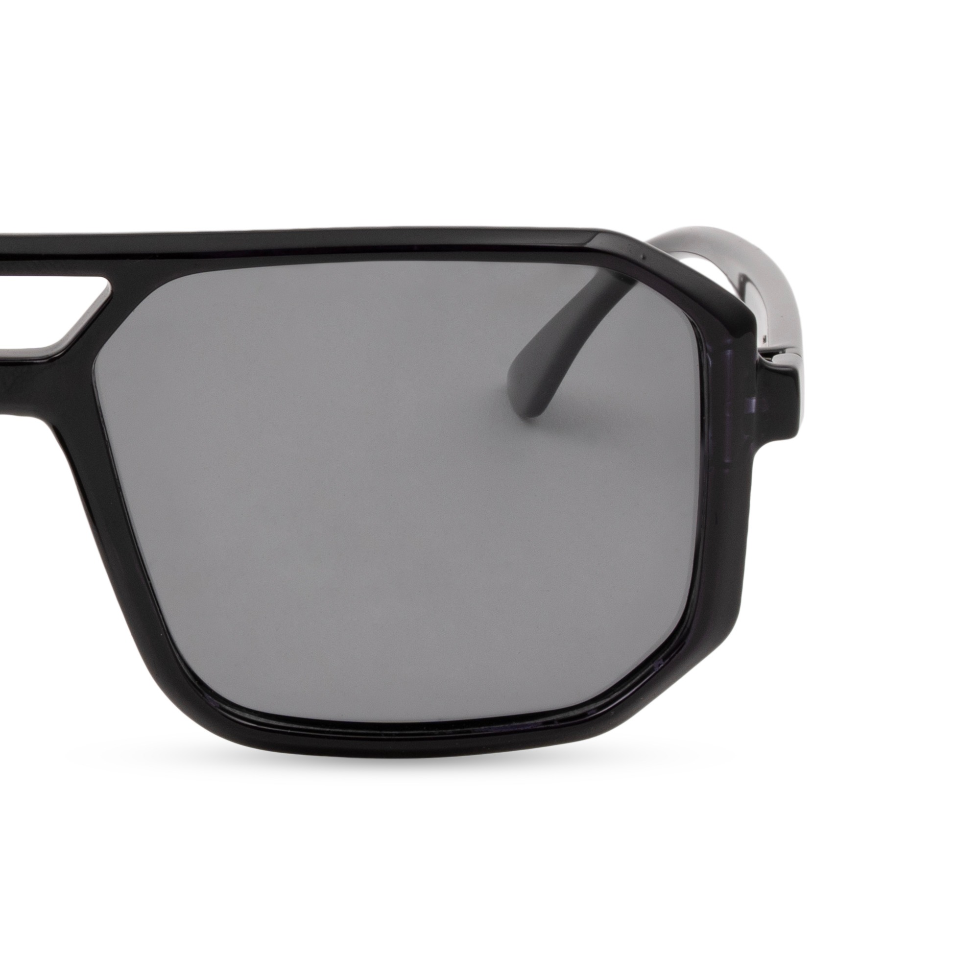 Black Aviator Sunglasses for Men