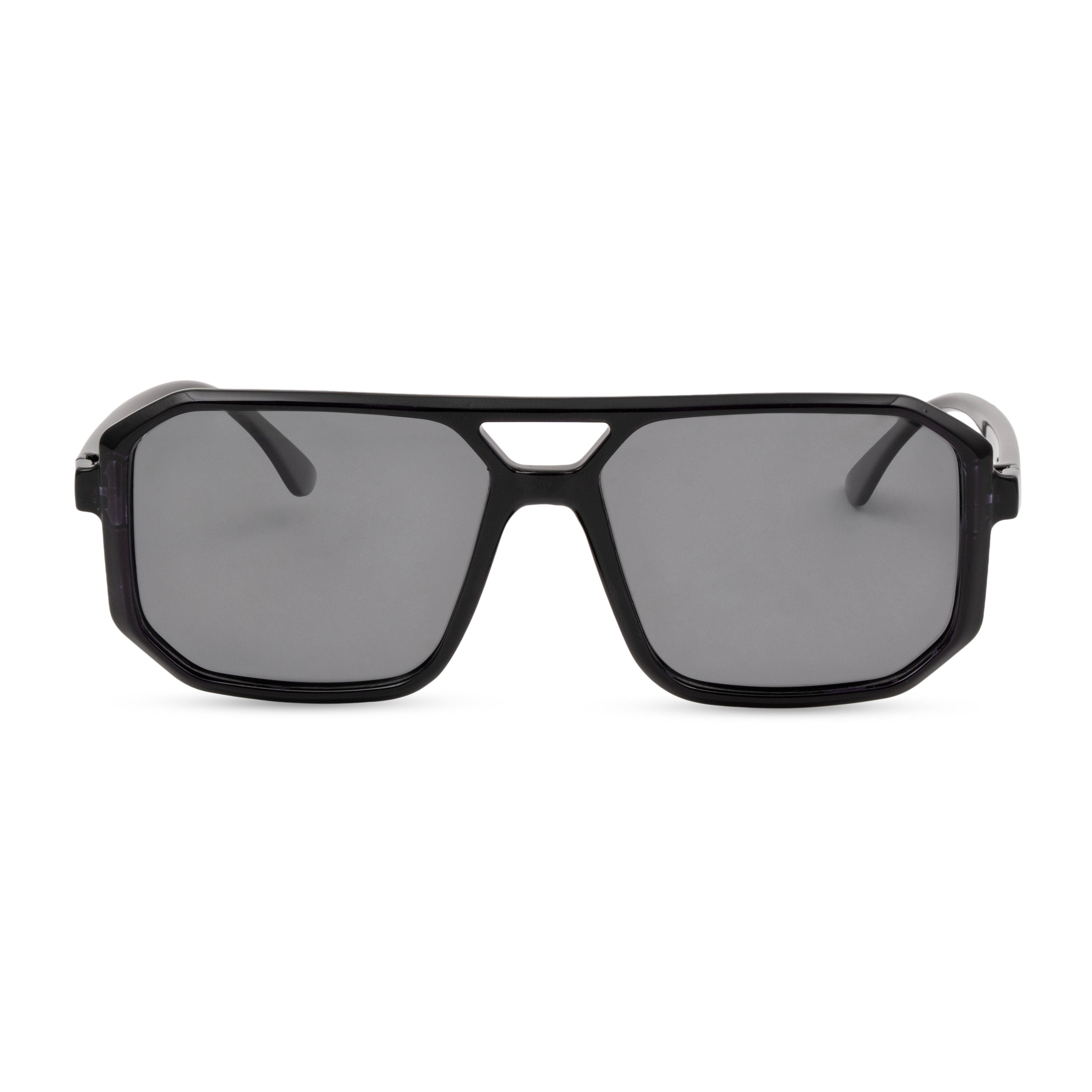 Black Aviator Sunglasses for Men