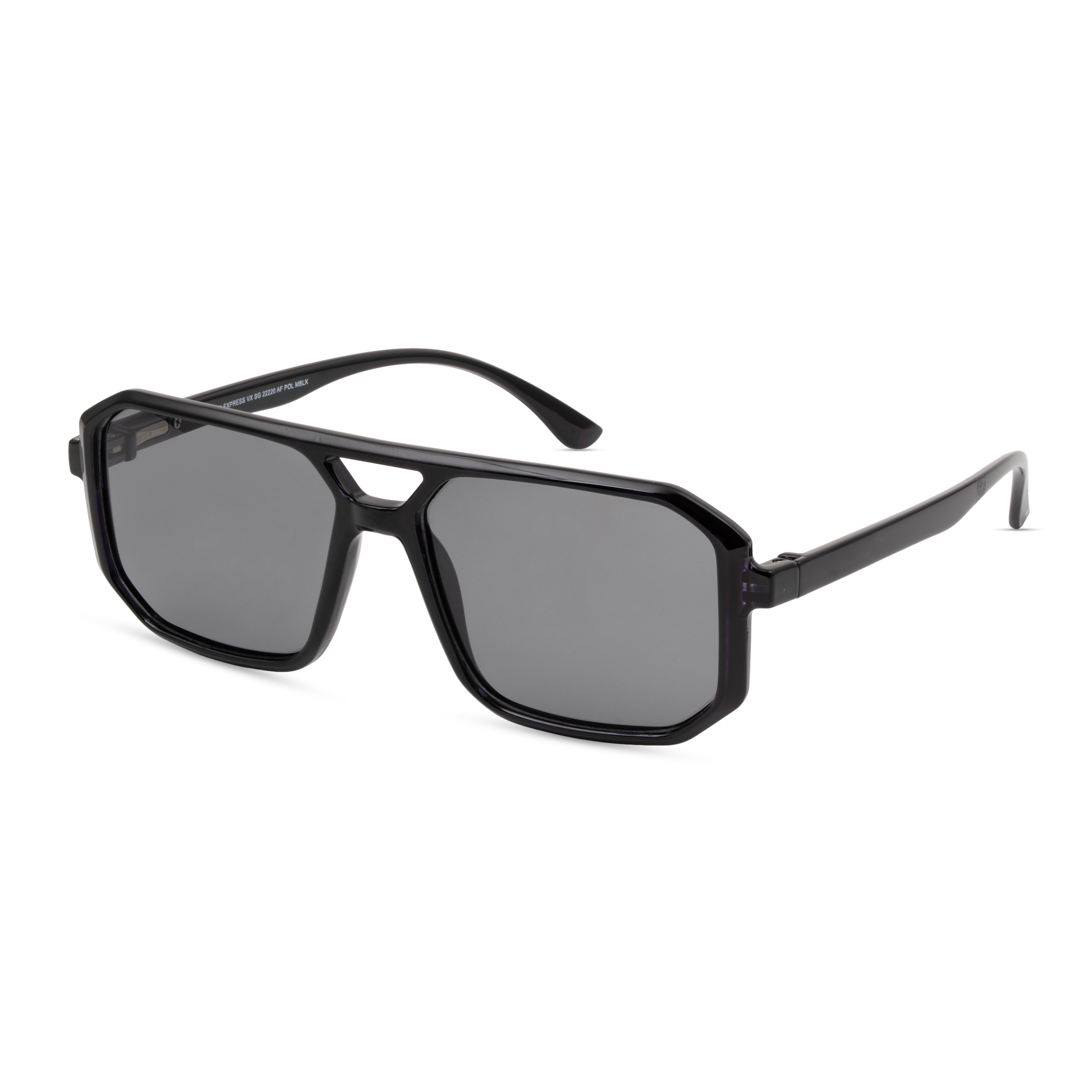 Black Aviator Sunglasses for Men