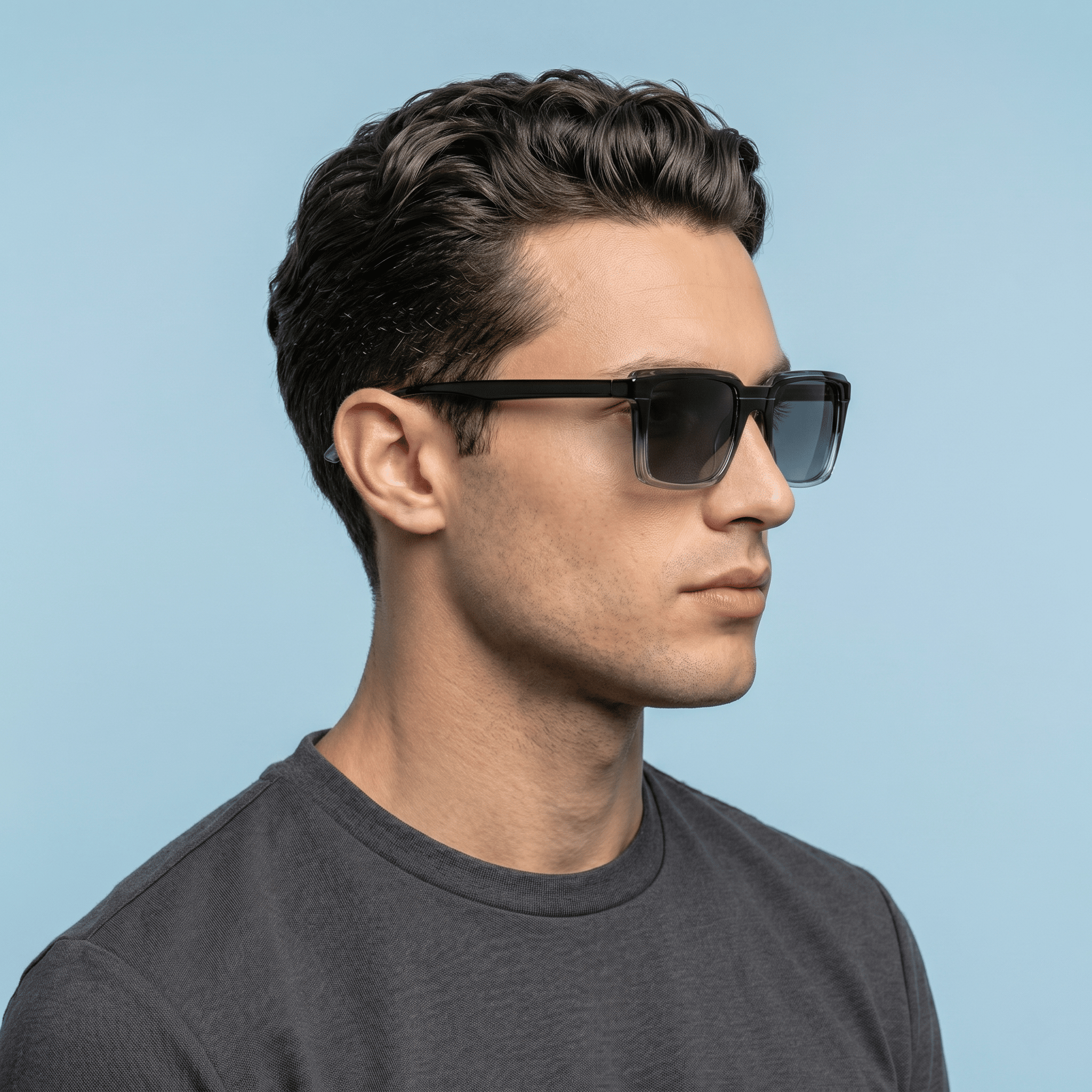 Blue Aviator Sunglasses for Men