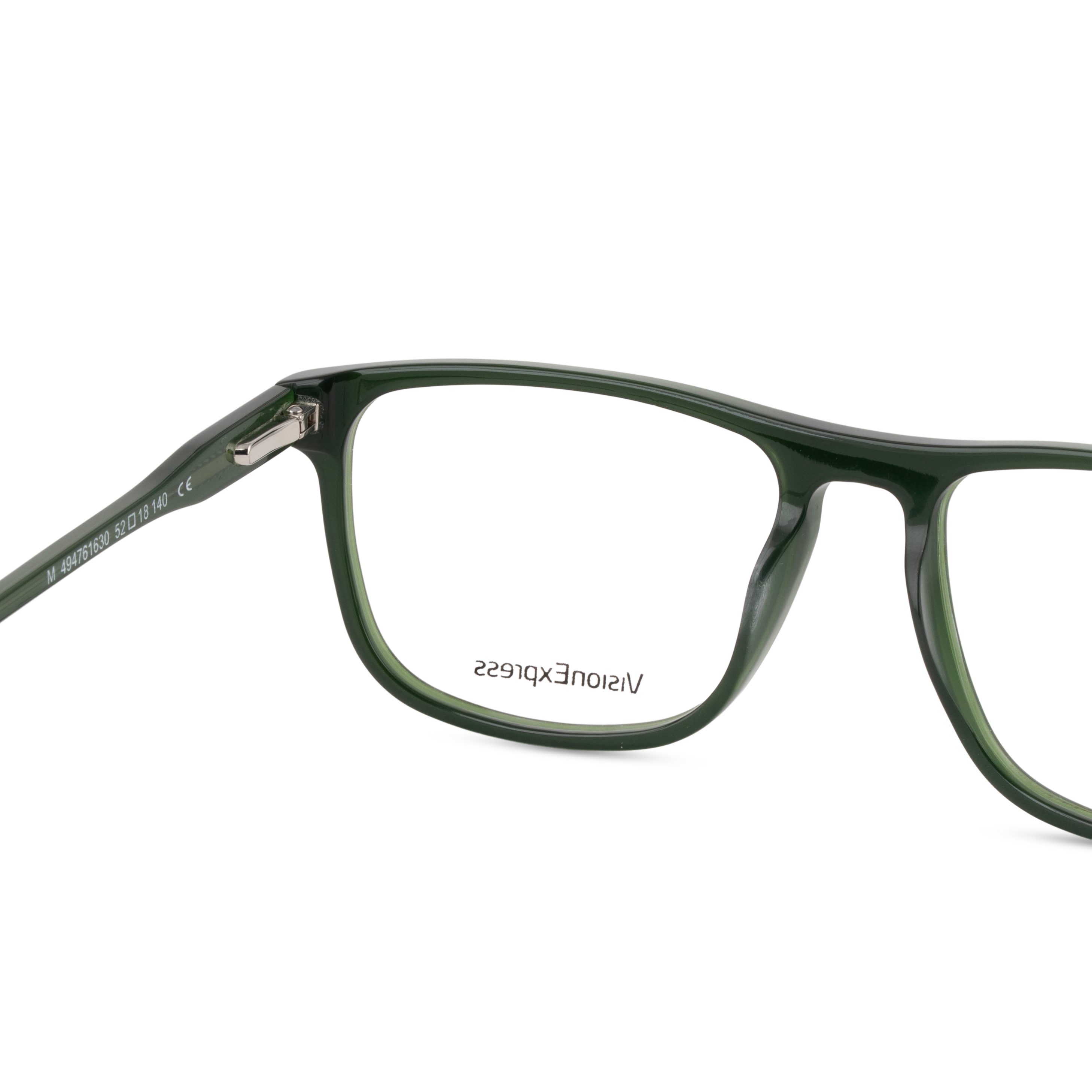 Green Square Frames for Men