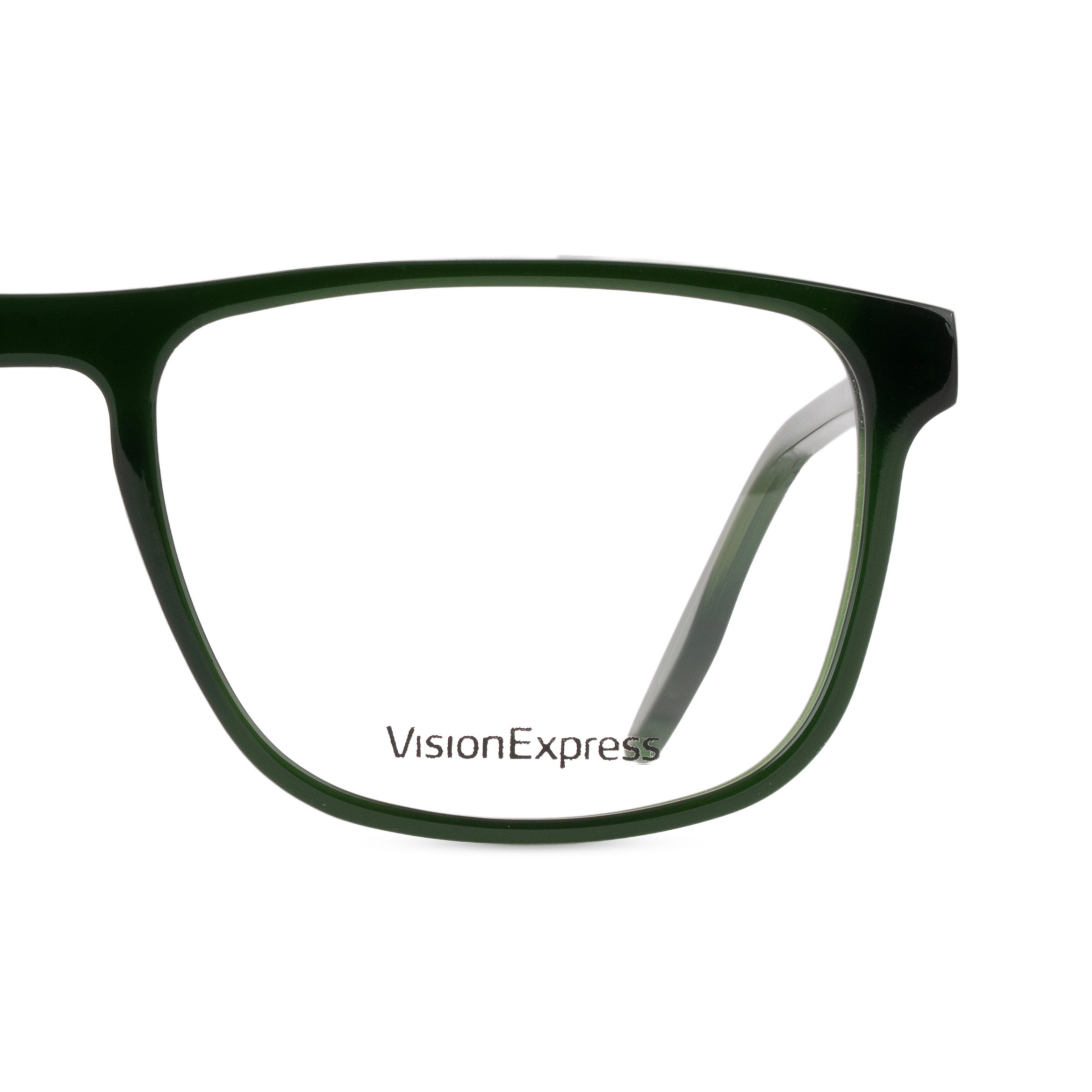 Green Square Frames for Men