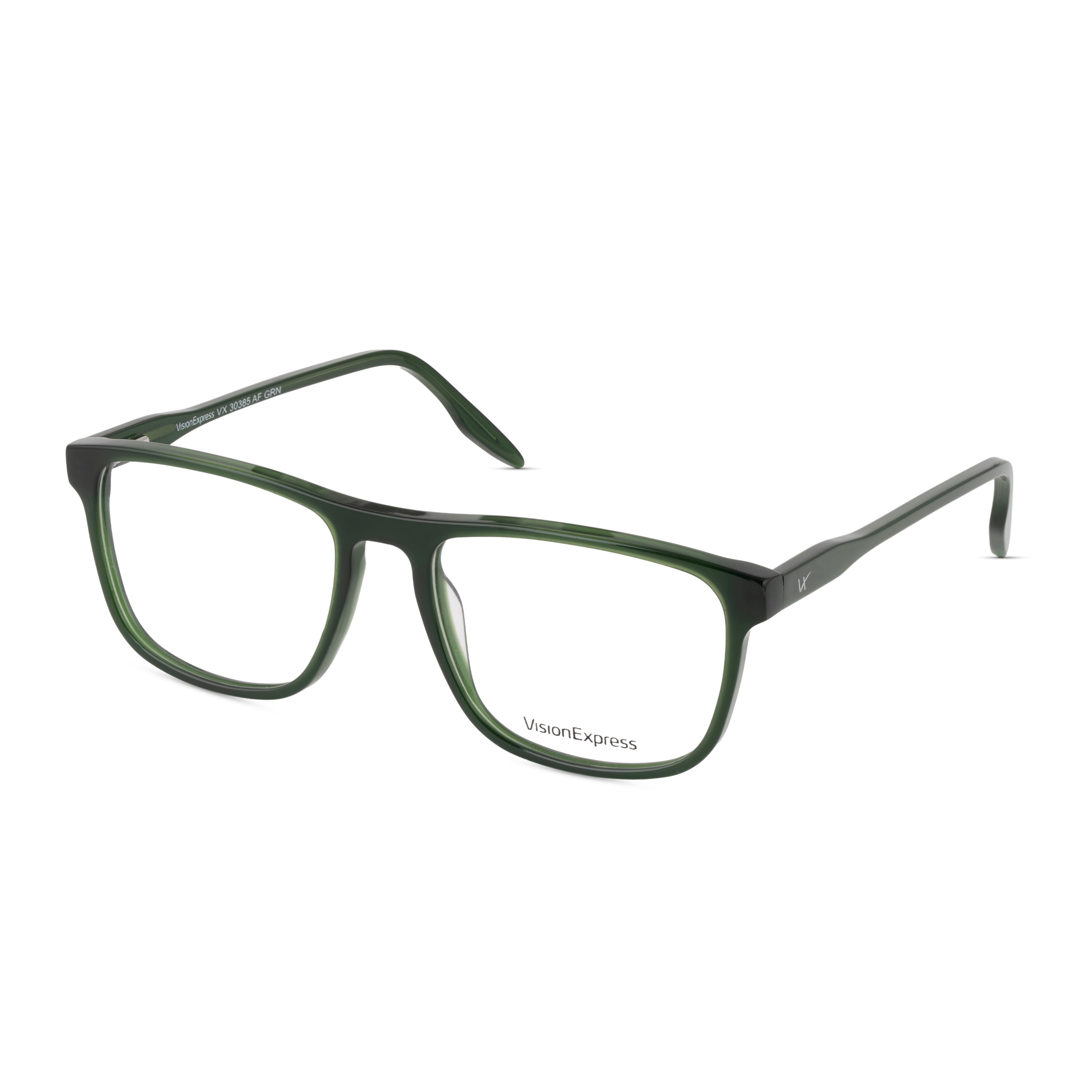 Green Square Frames for Men