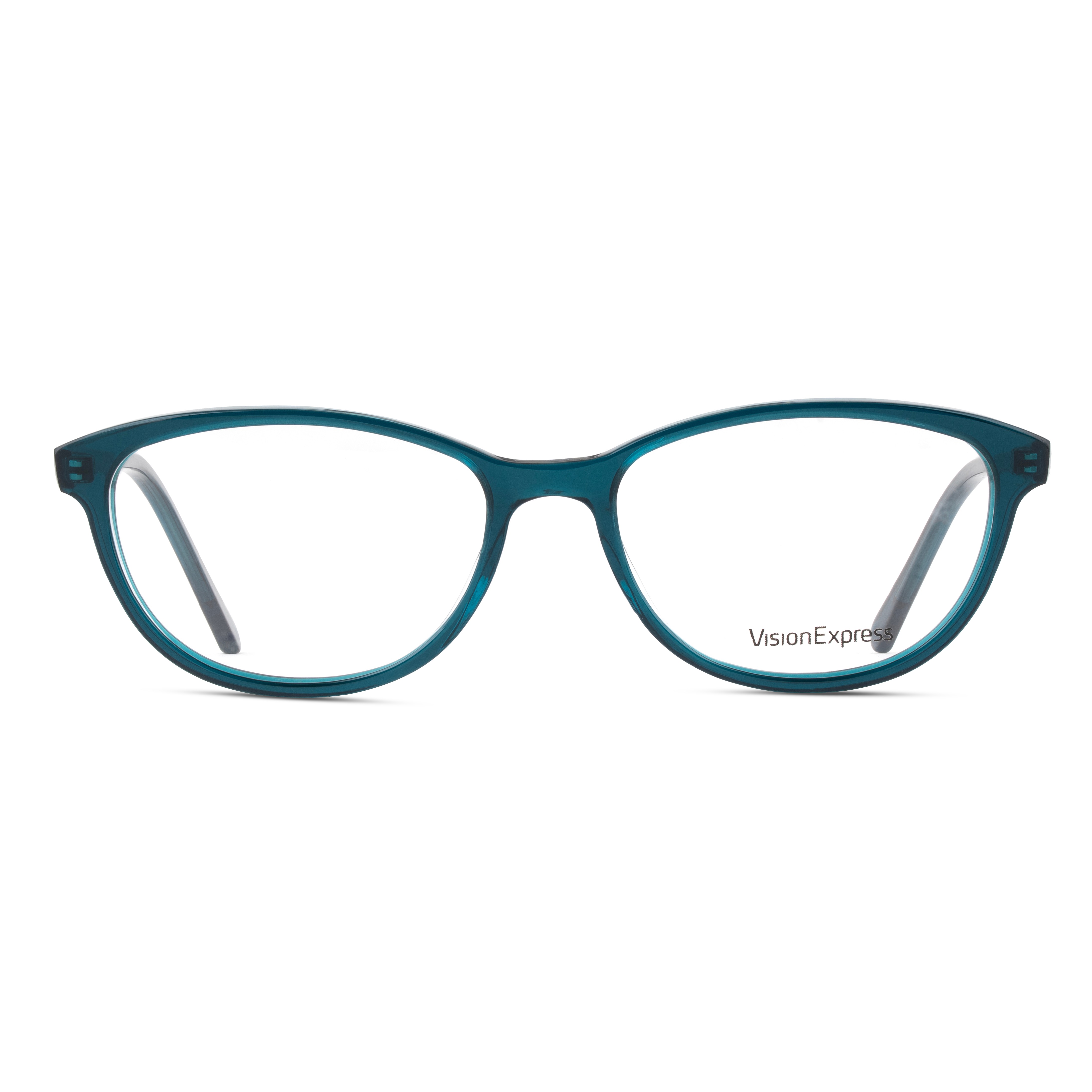 Teal Cat Eye Frames for Women