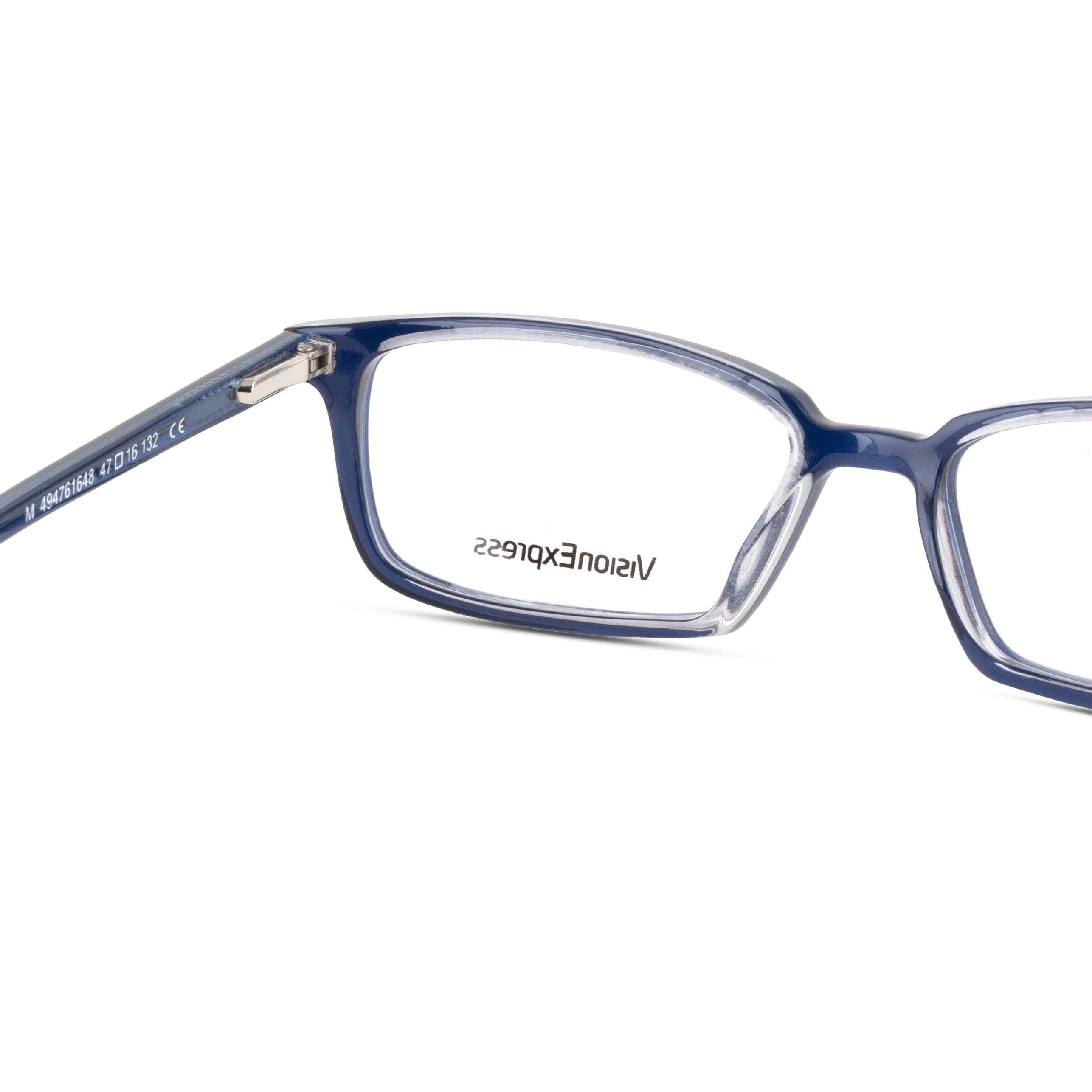 Blue Rectangle Frames for Men