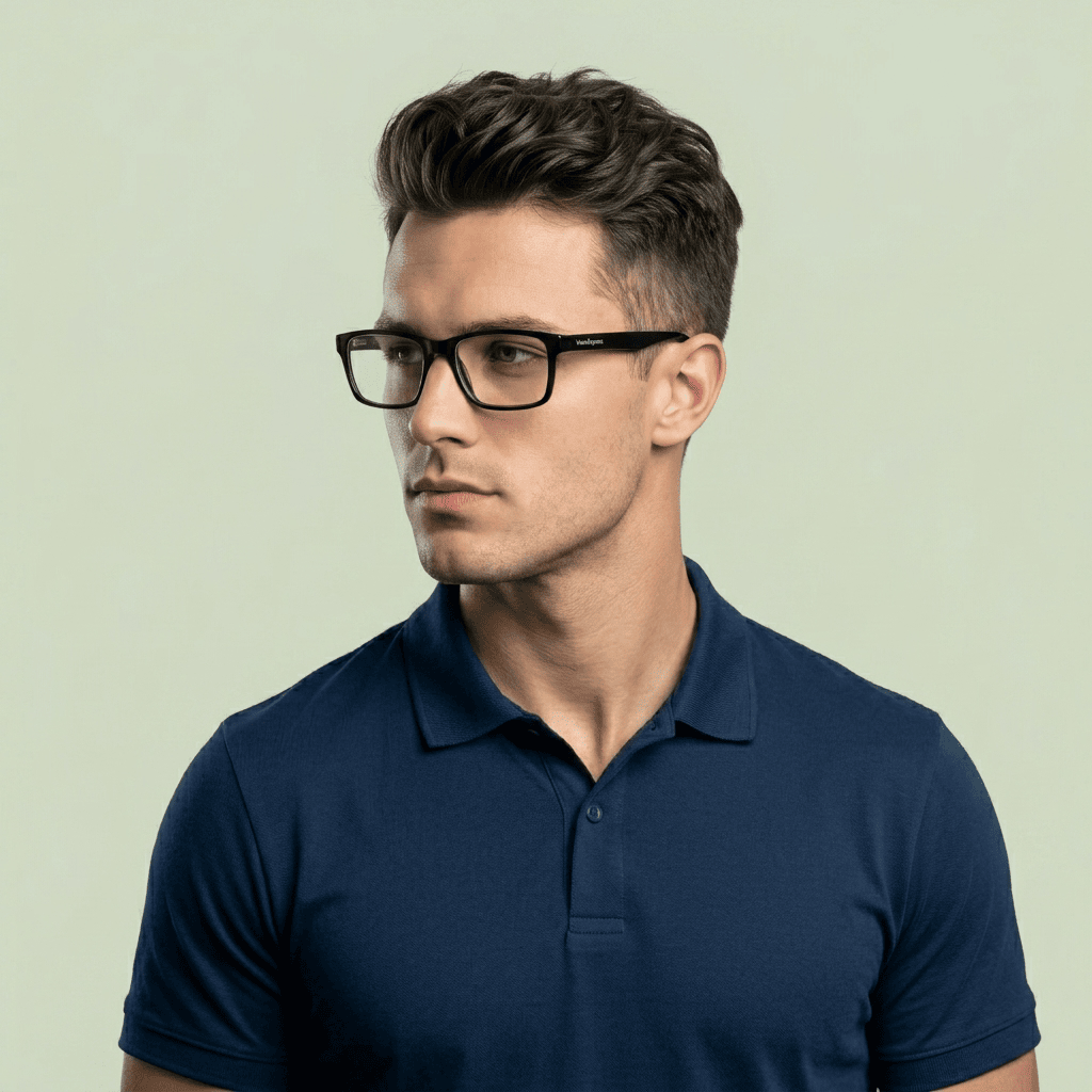 Black Round Frames for Men