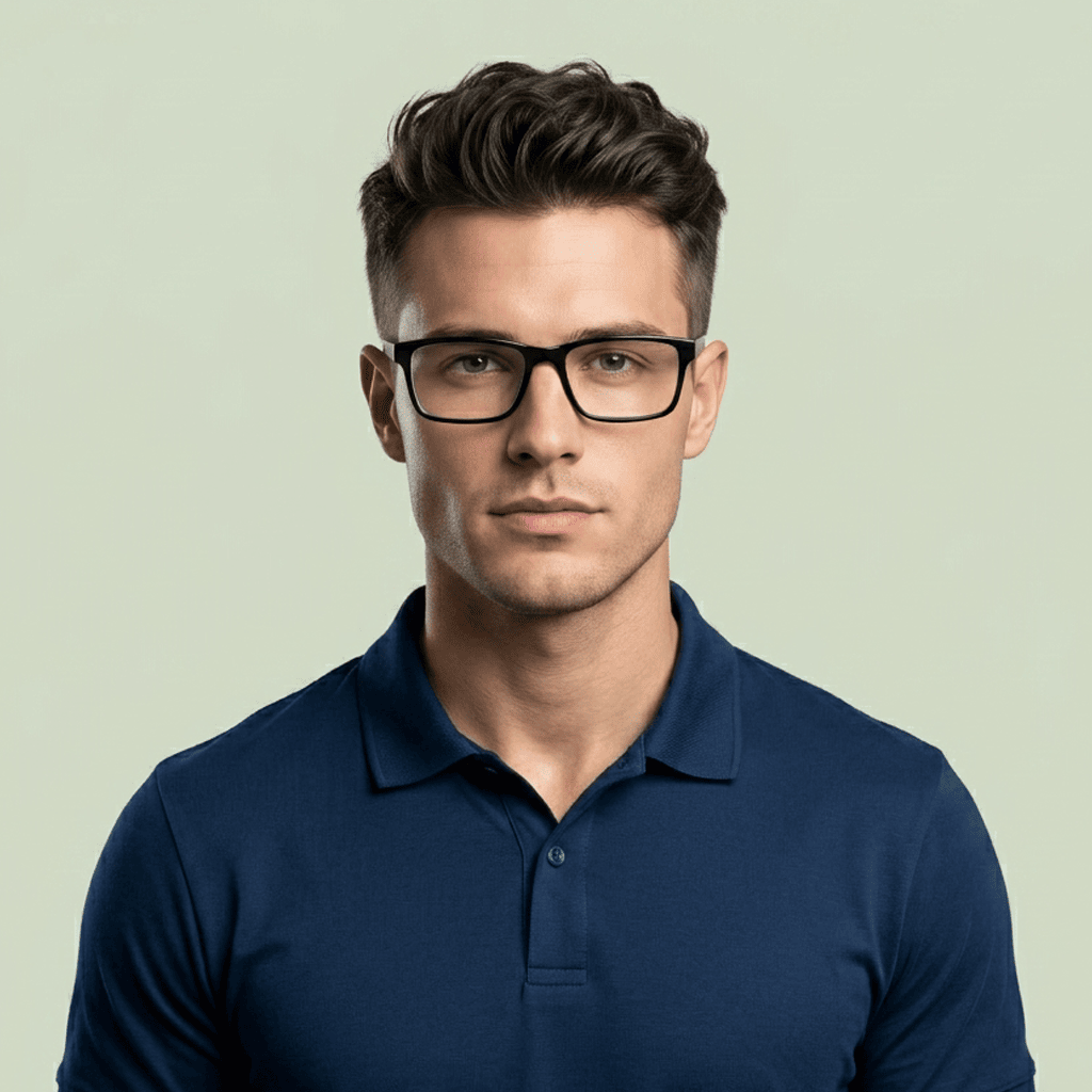 Black Round Frames for Men
