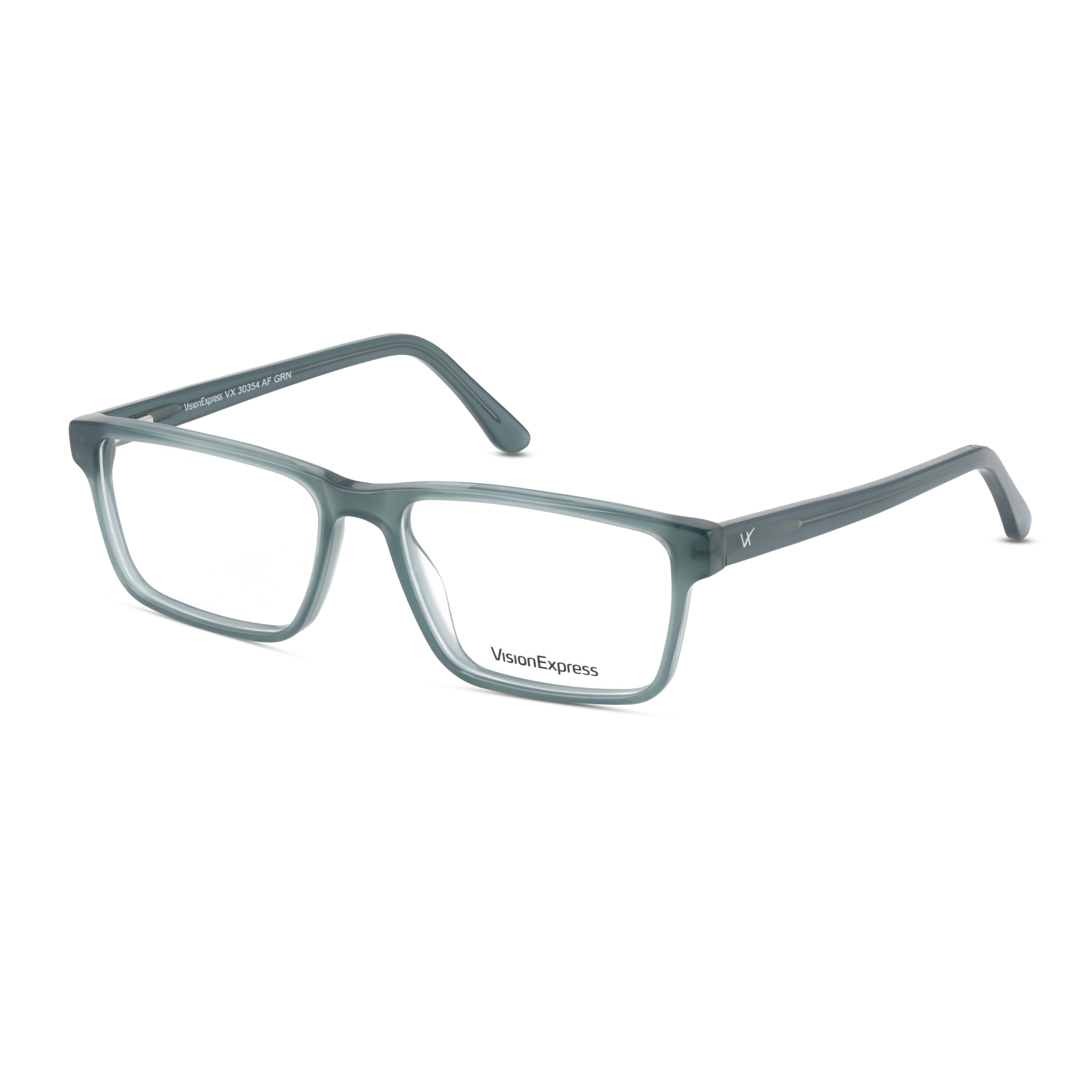 Green Rectangle Frames for Men
