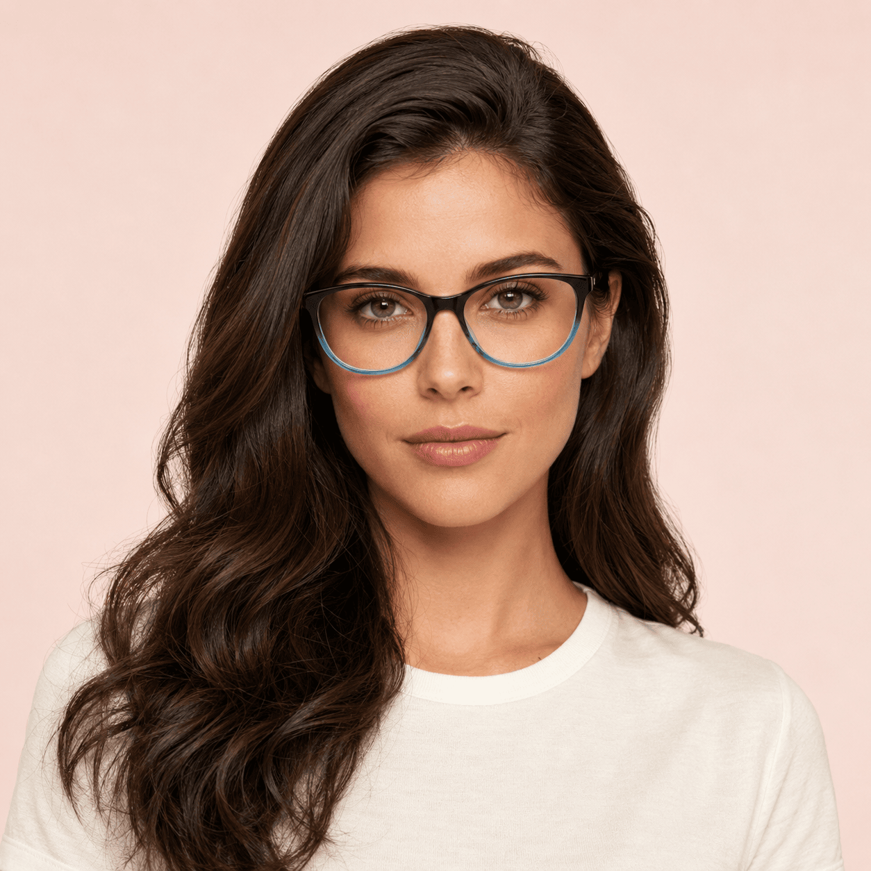 Brown Rectangle Frames for Women