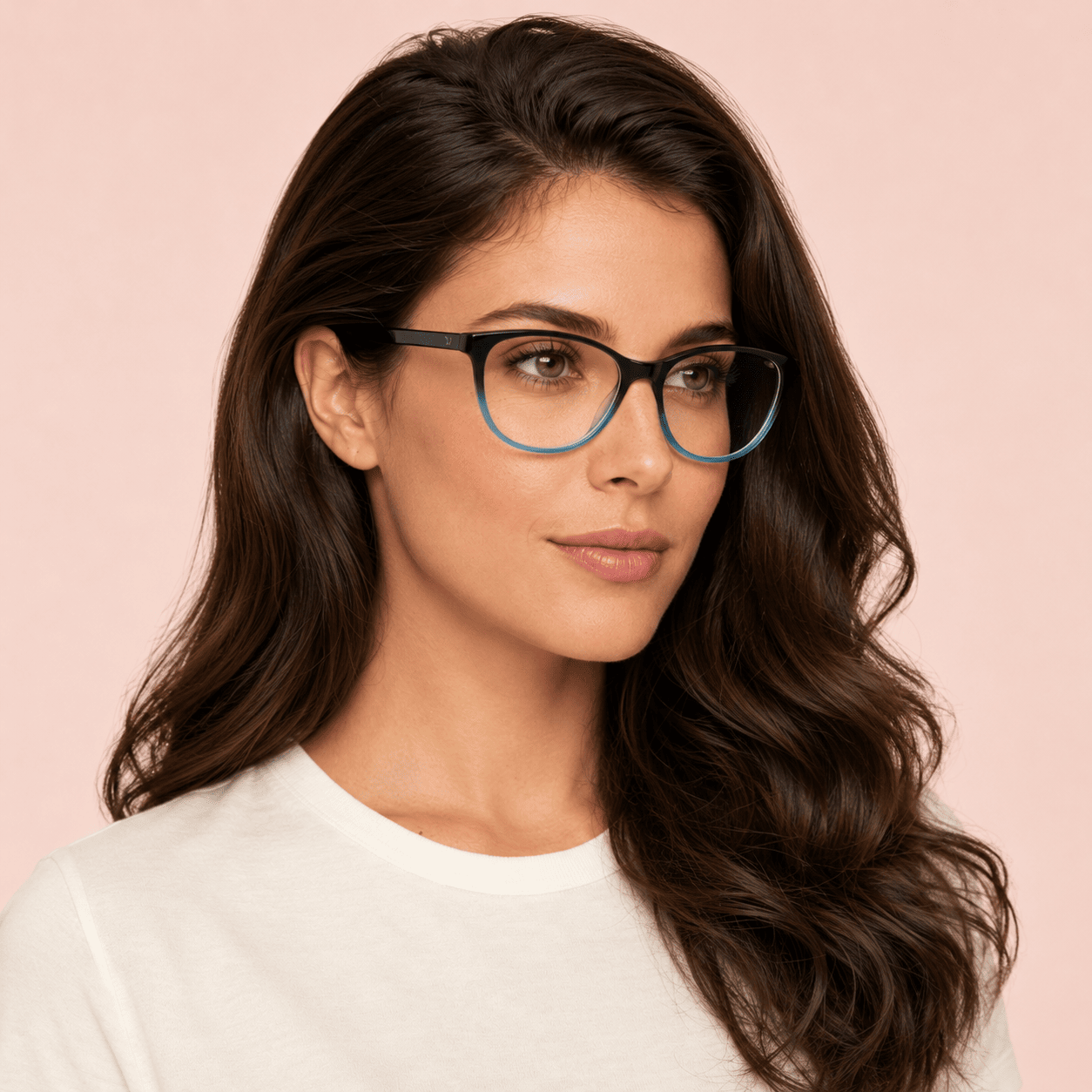 Brown Rectangle Frames for Women