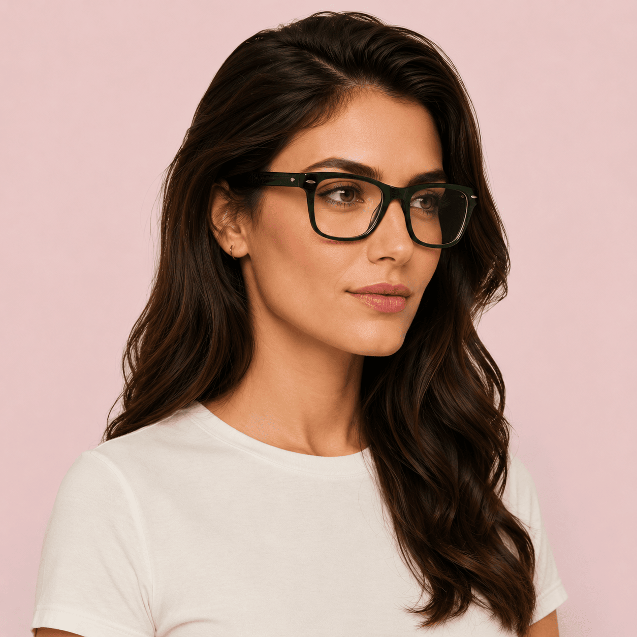 Green Cat Eye Frames for Women