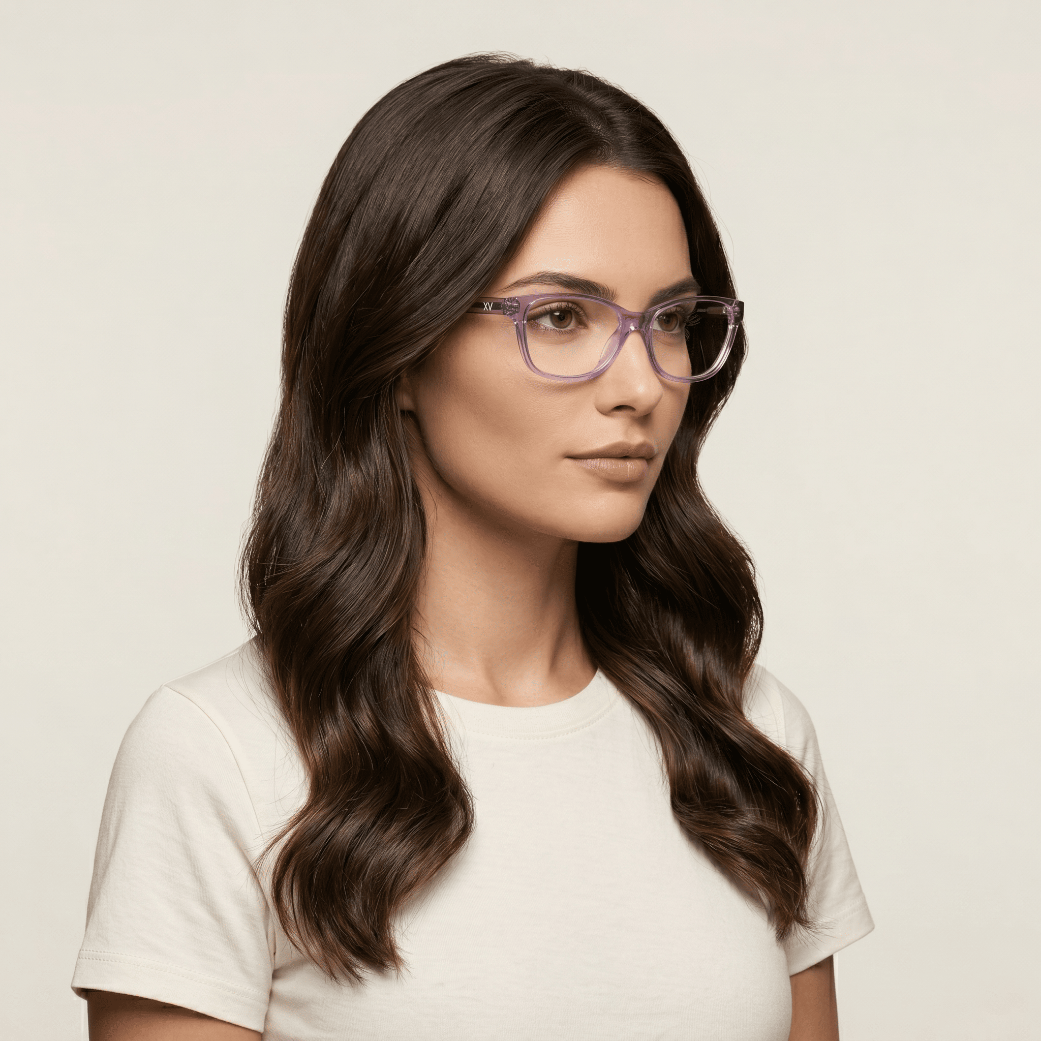 Purple Cat Eye Frames for Women