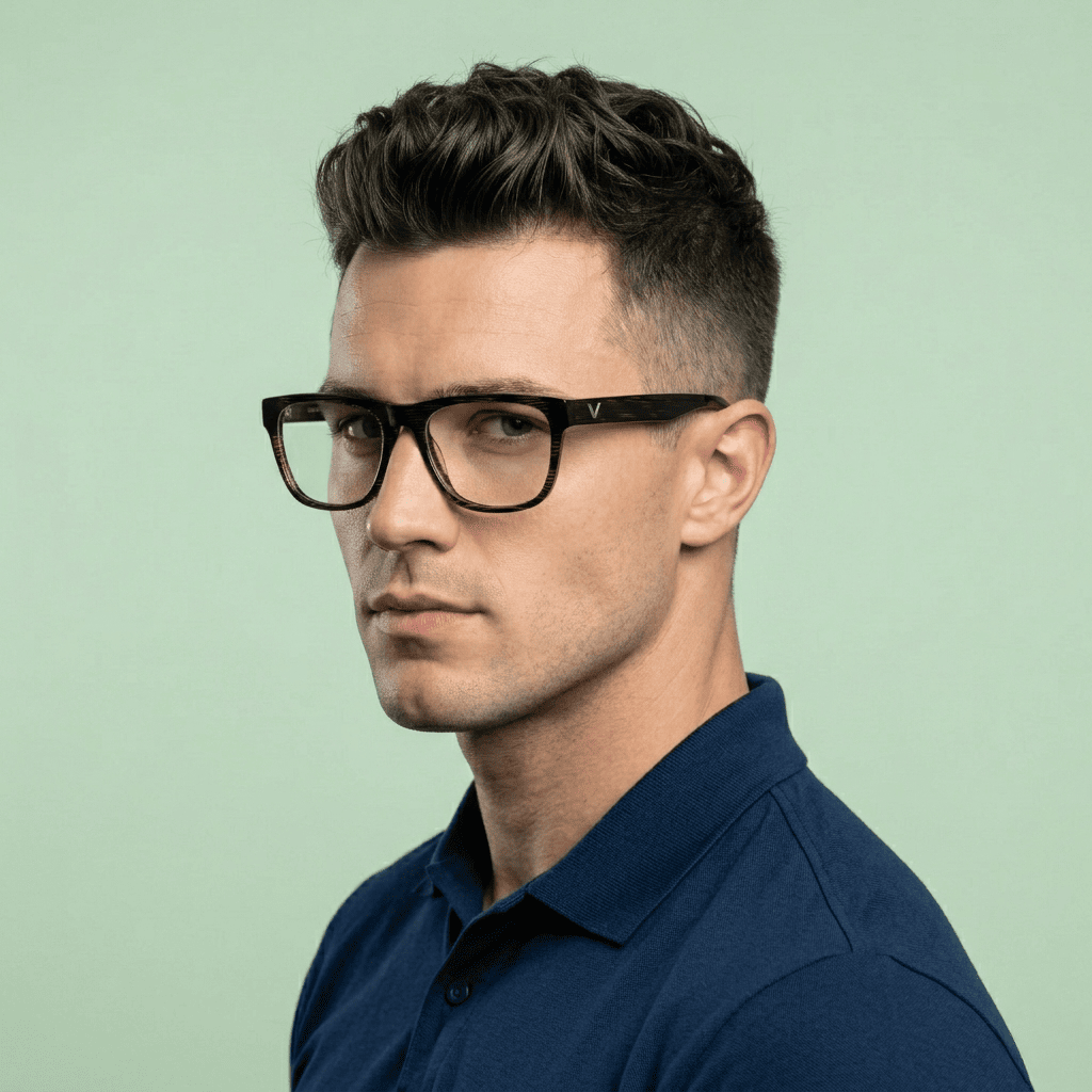 Brown Cat Eye Frames for Men
