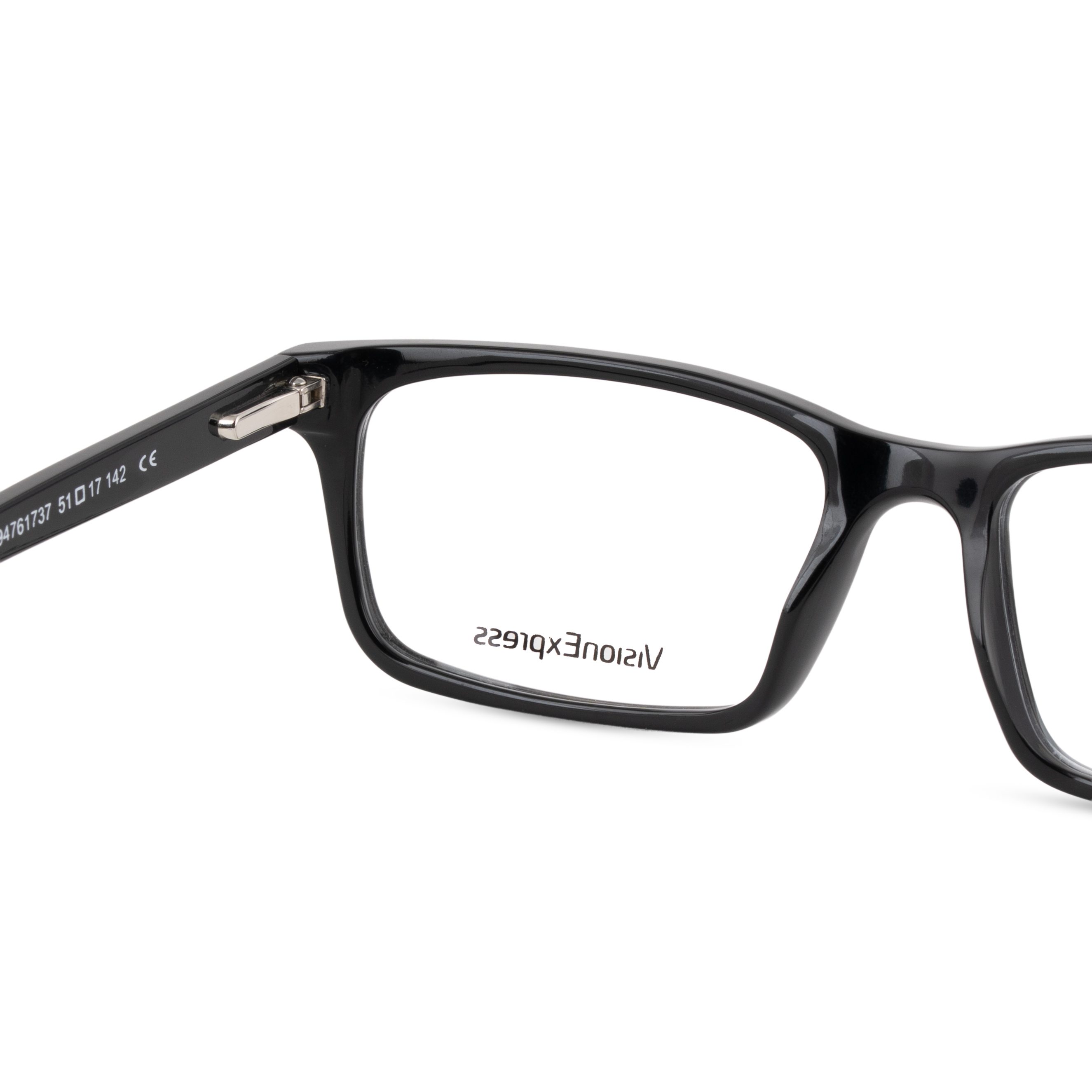 Black Rectangle Frames for Men