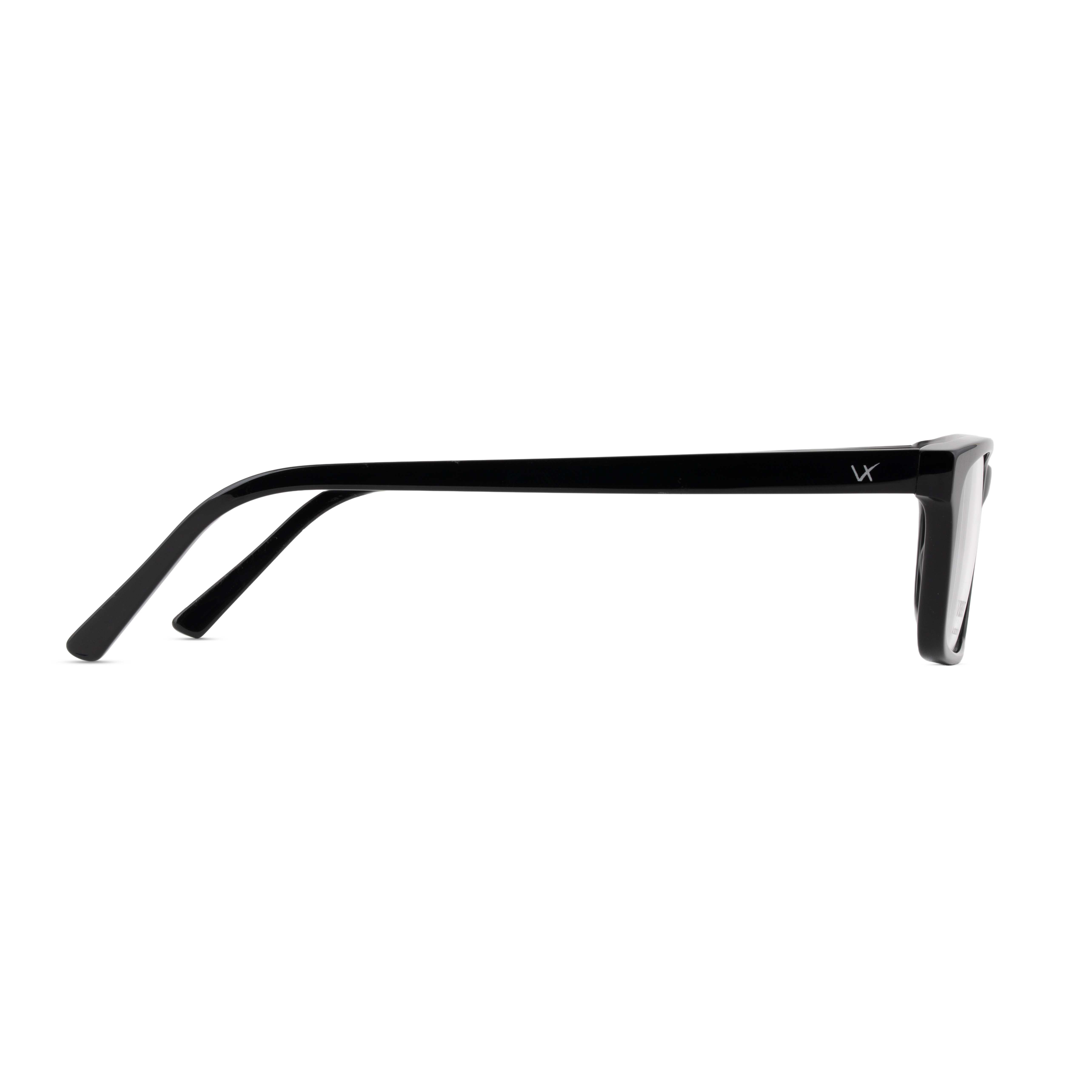 Black Rectangle Frames for Men