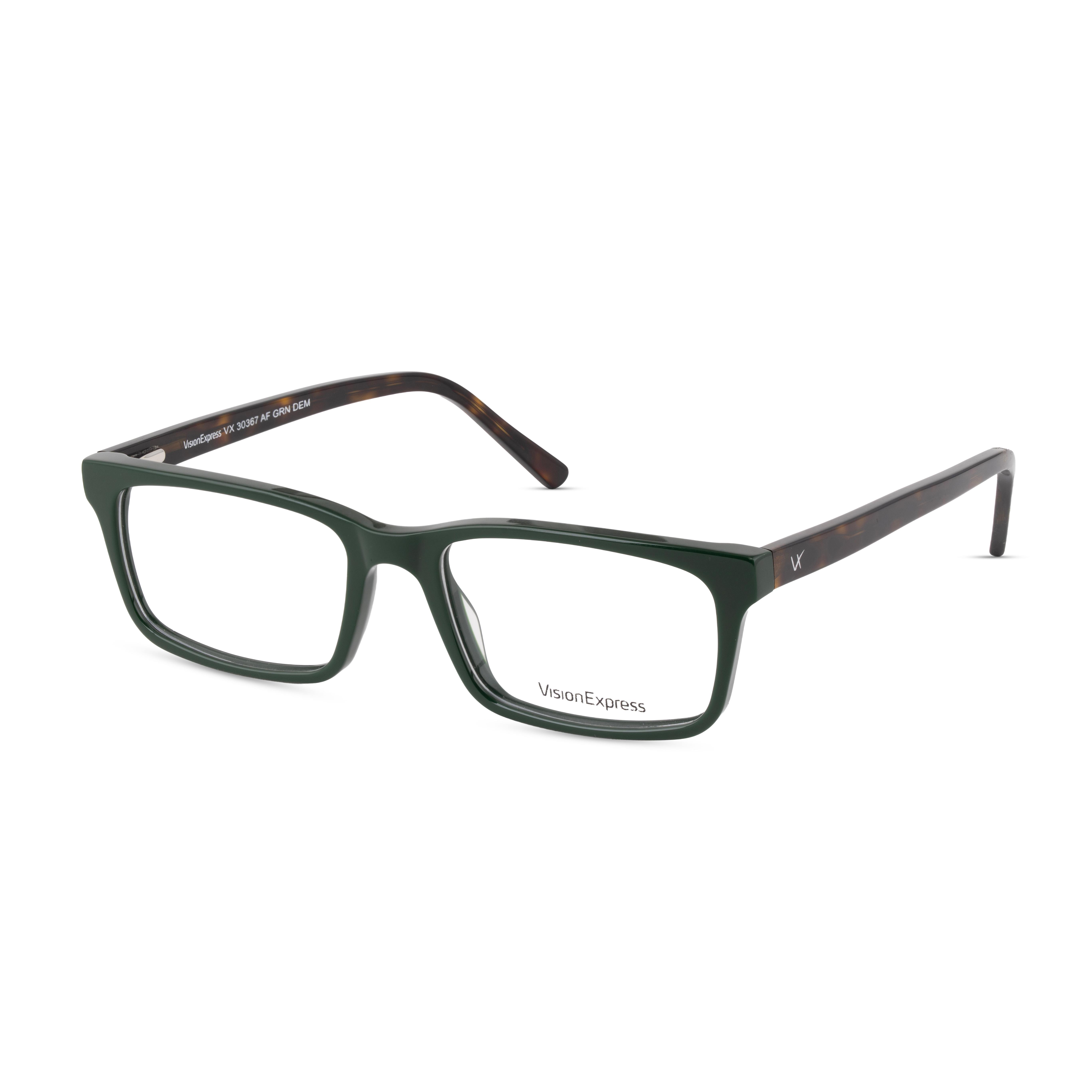 Green Rectangle Frames for Men