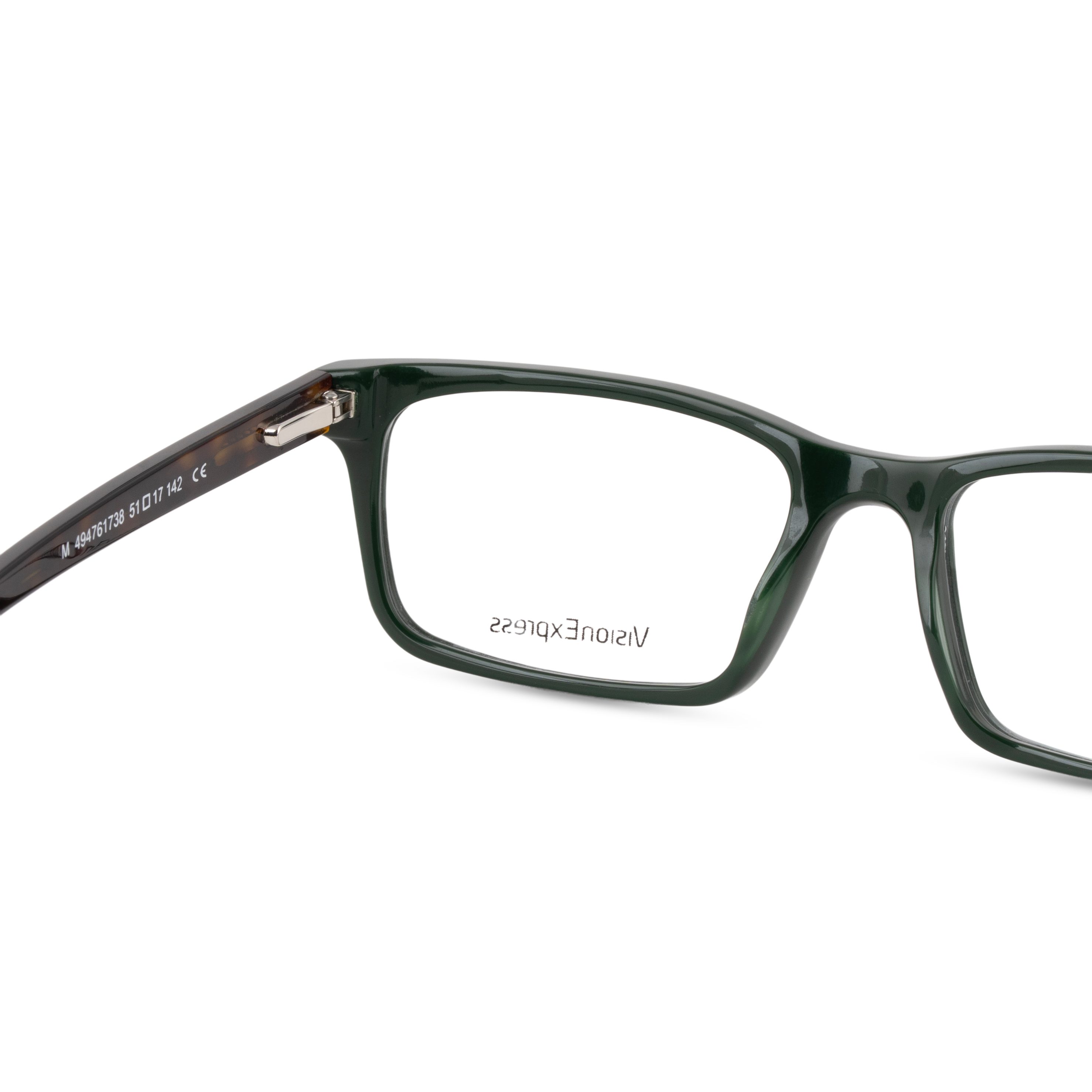 Green Rectangle Frames for Men