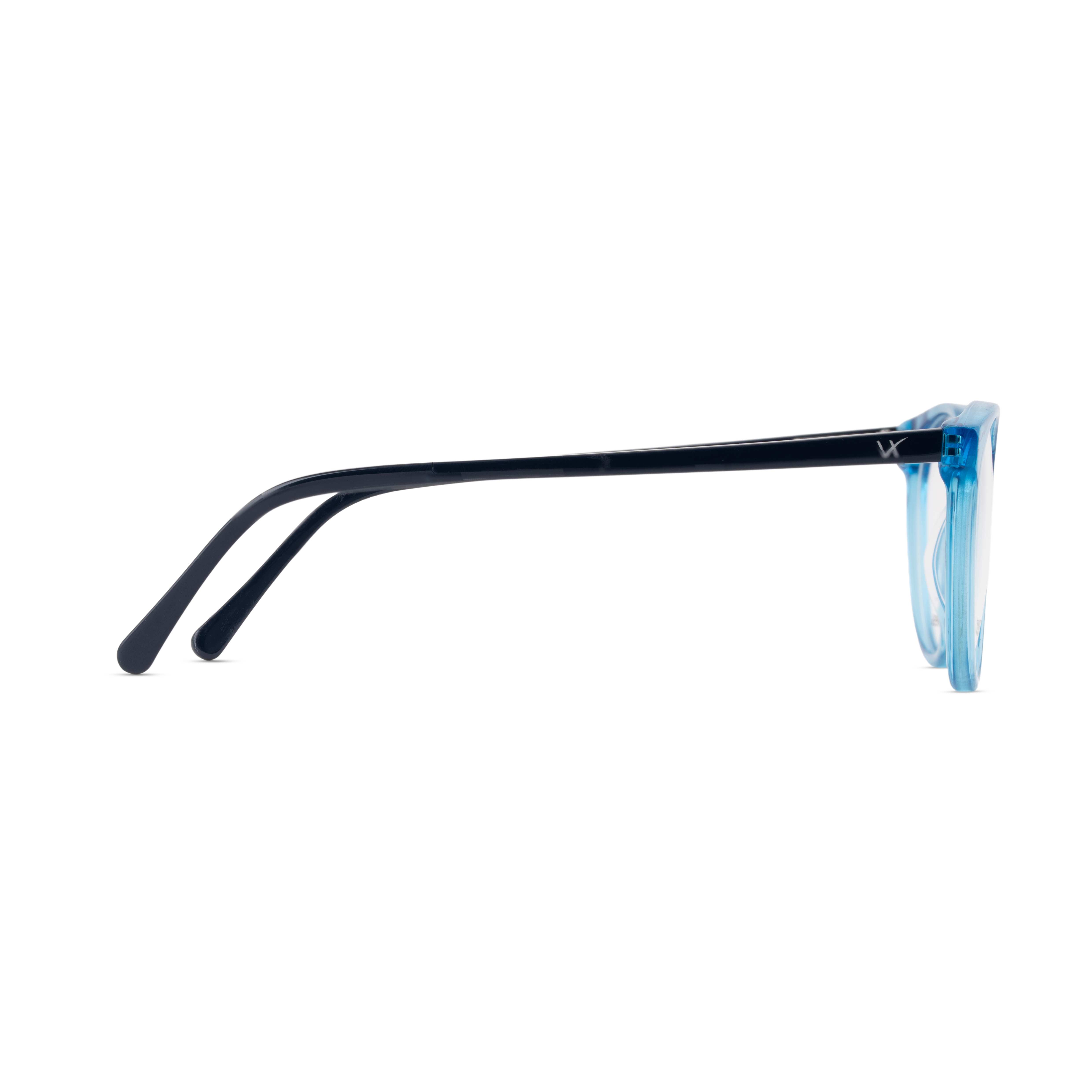 Blue Round Frames for Women