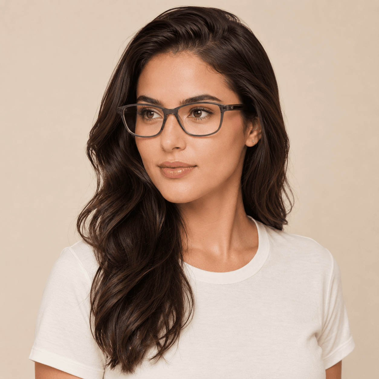 Grey Cat Eye Frames for Women