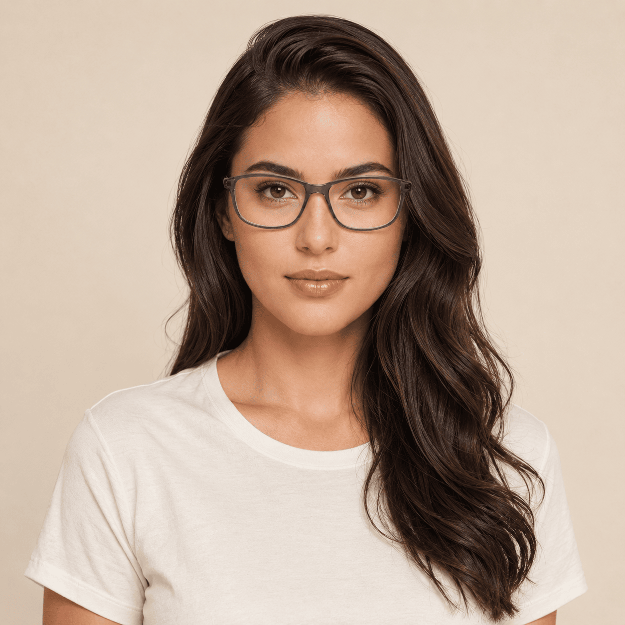 Grey Cat Eye Frames for Women