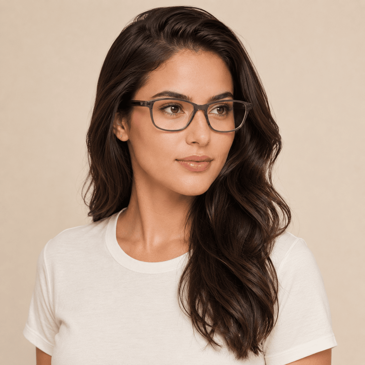 Grey Cat Eye Frames for Women