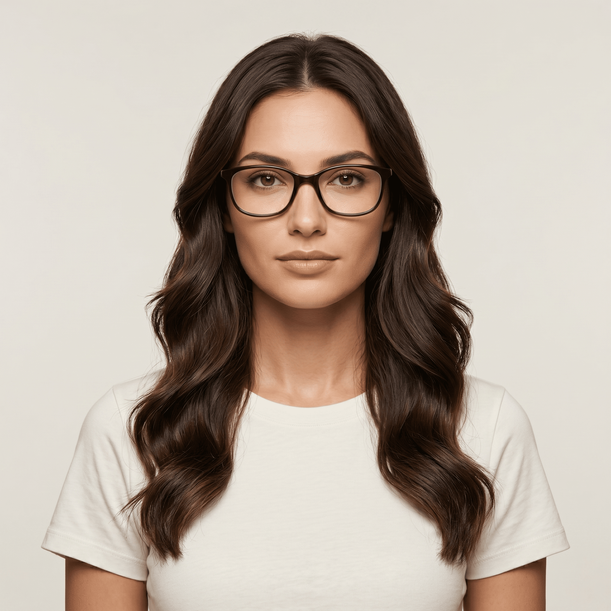 Brown Cat Eye Frames for Women