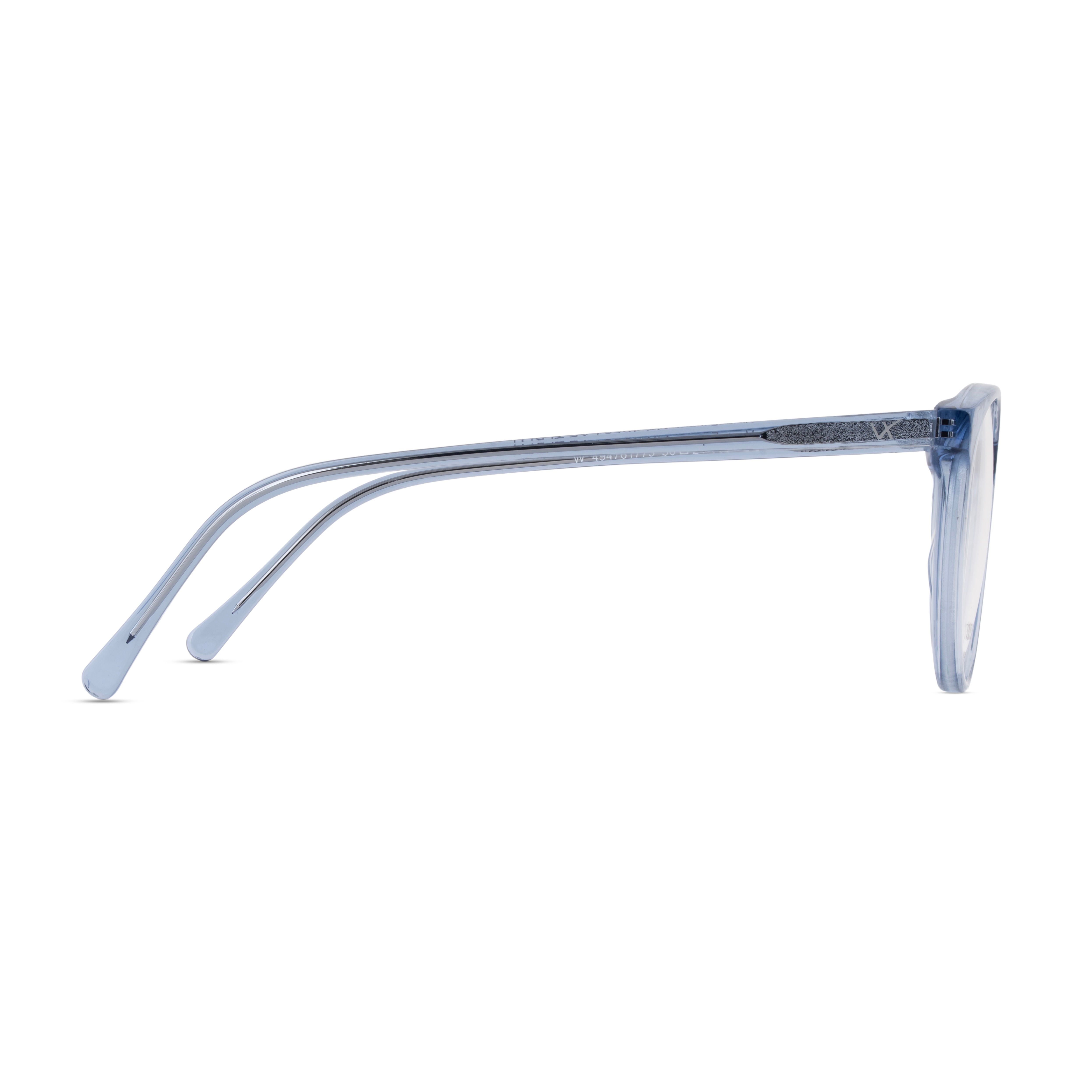 Teal Blue Round Frames for Women