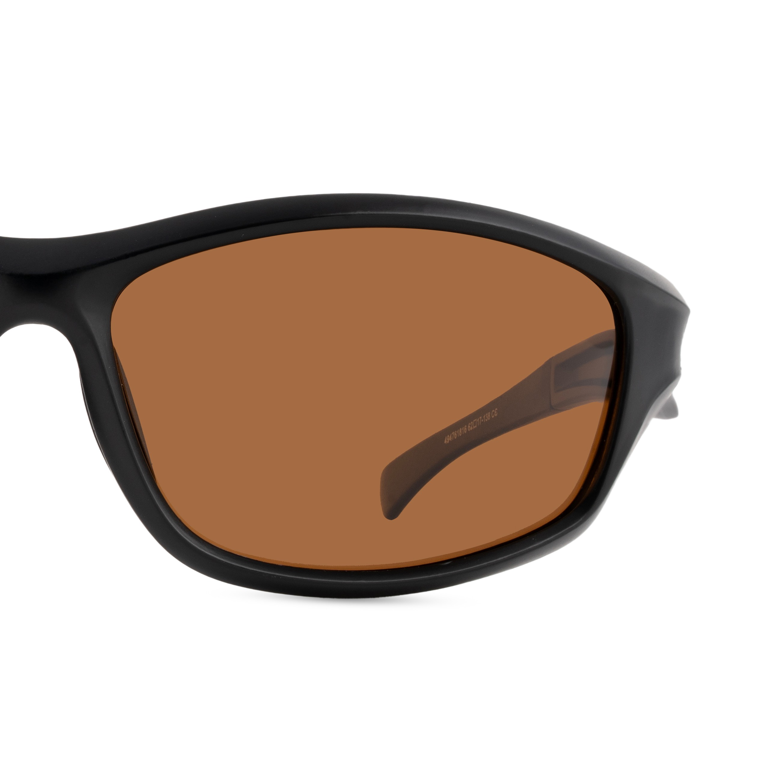 Black Rectangle Sunglasses for Men