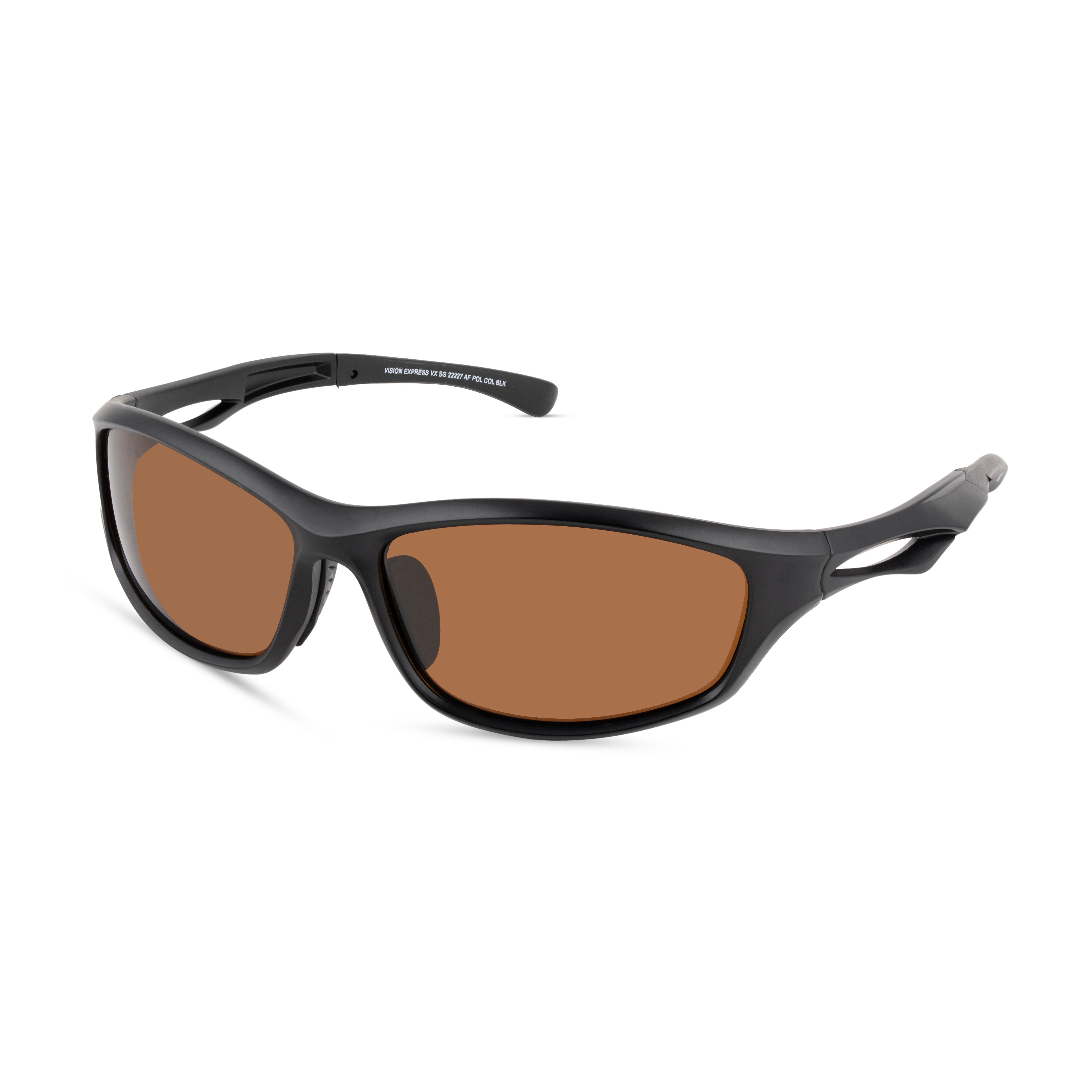 Black Rectangle Sunglasses for Men