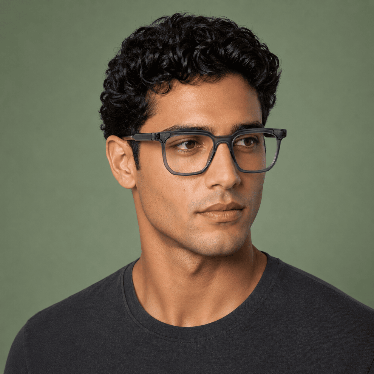 Blue Square Computer Glasses for Men