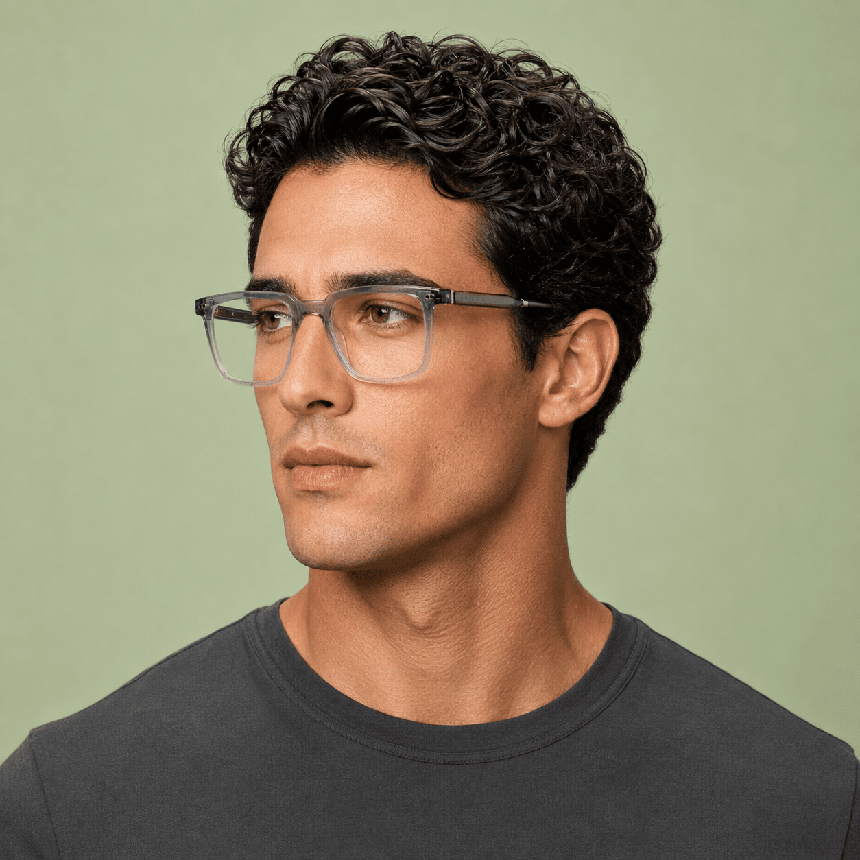 Blue Square Computer Glasses for Men