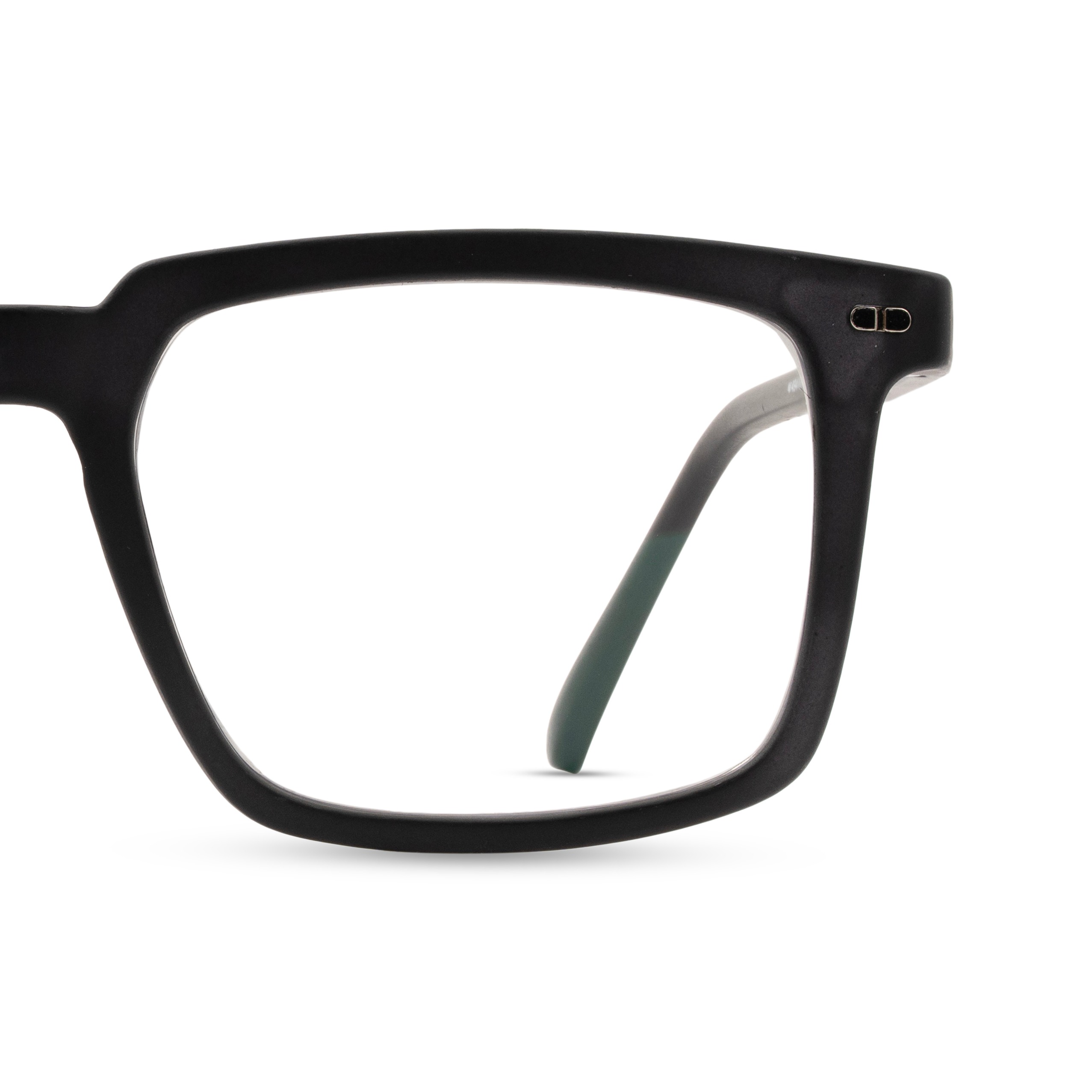 Black Square Computer Glasses for Men