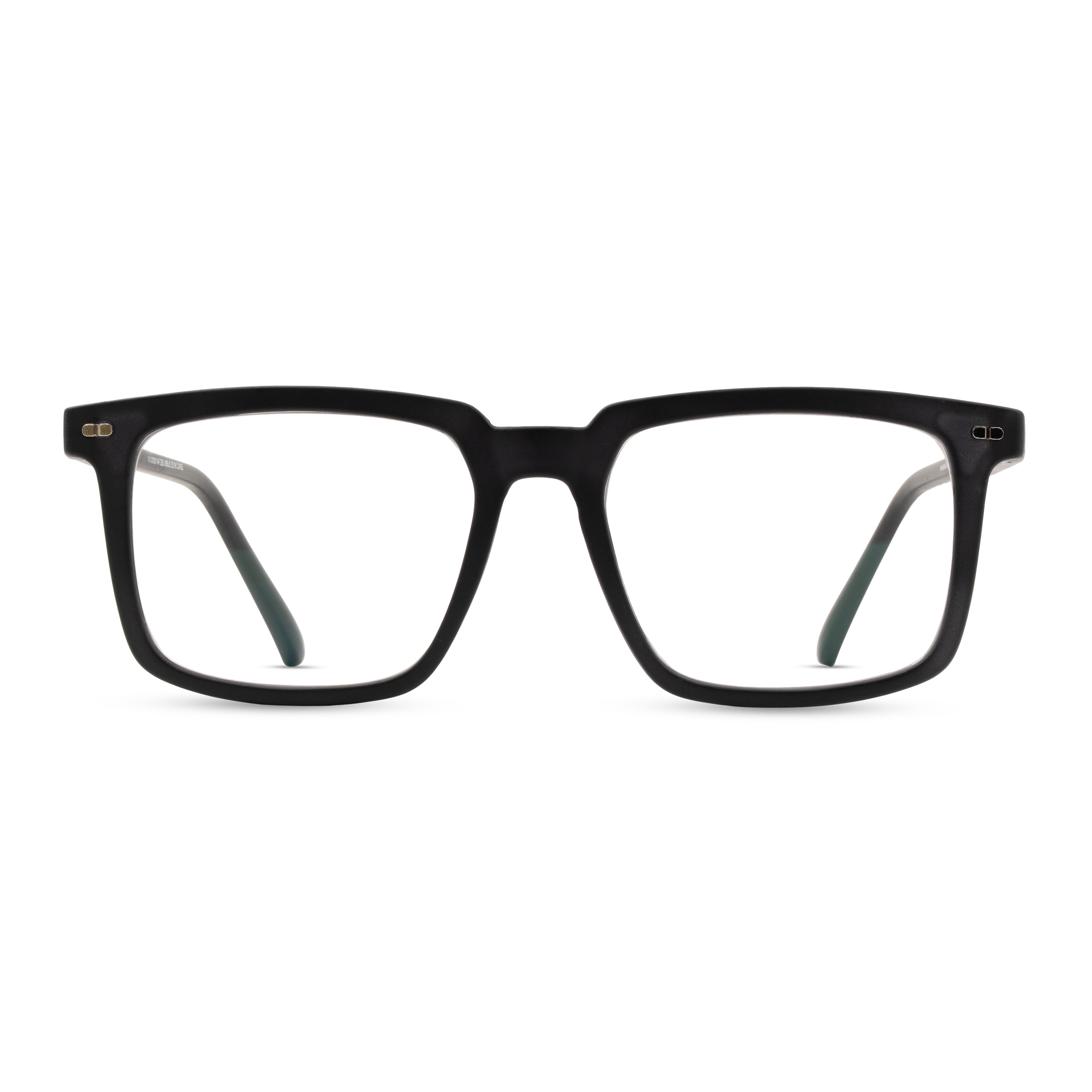 Black Square Computer Glasses for Men