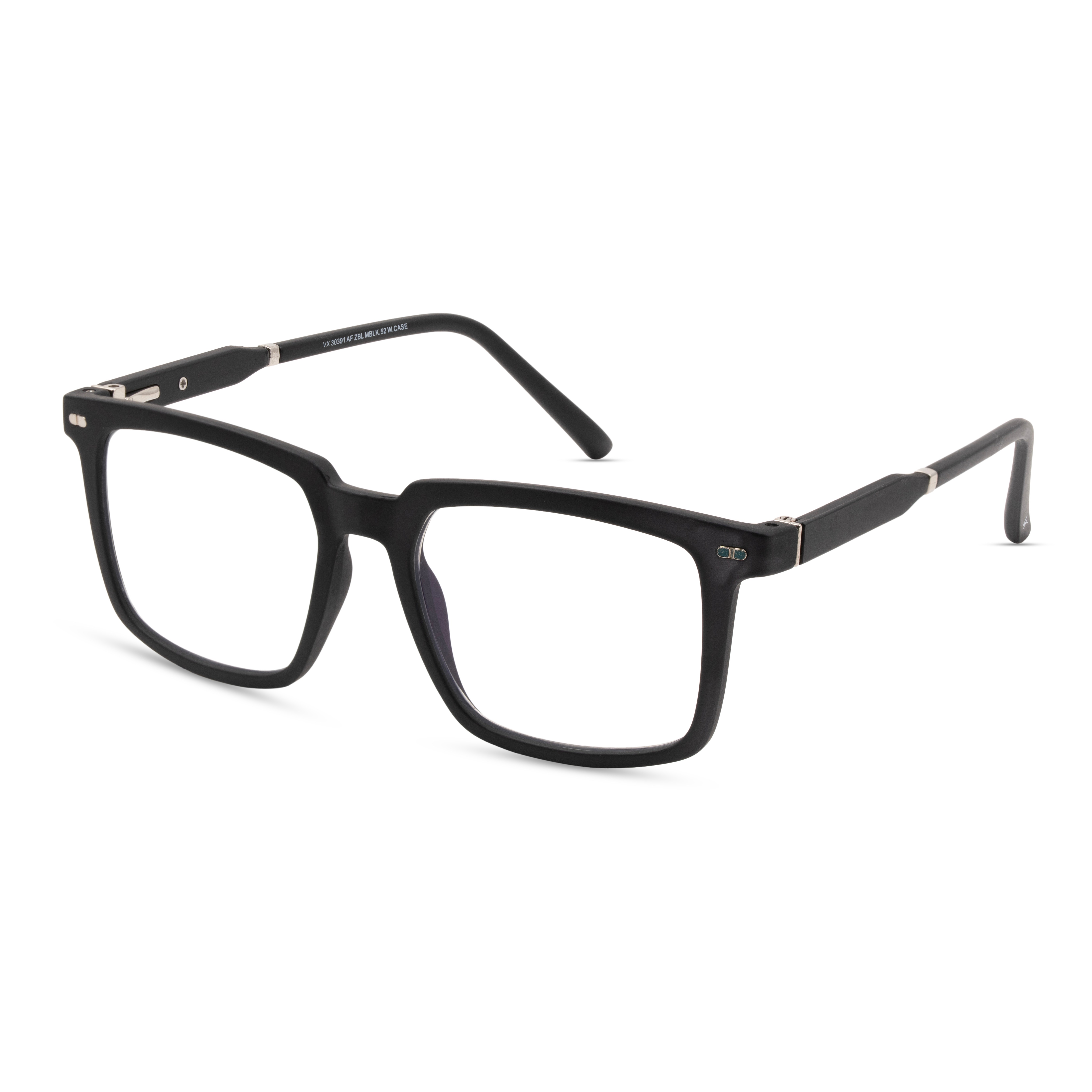 Black Square Computer Glasses for Men